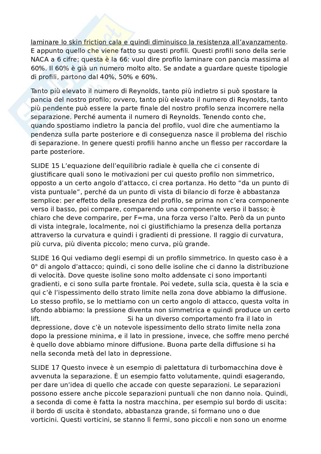 Fluidodinamiche e macchine Pag. 11