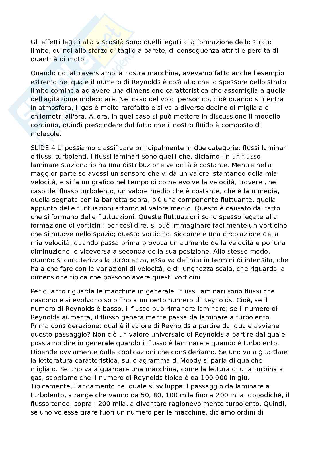 Fluidodinamiche e macchine Pag. 2