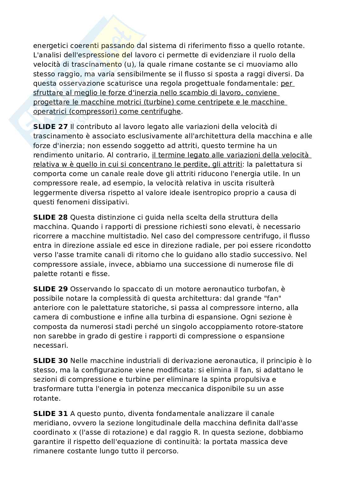 Fluidodinamiche e macchine Pag. 36