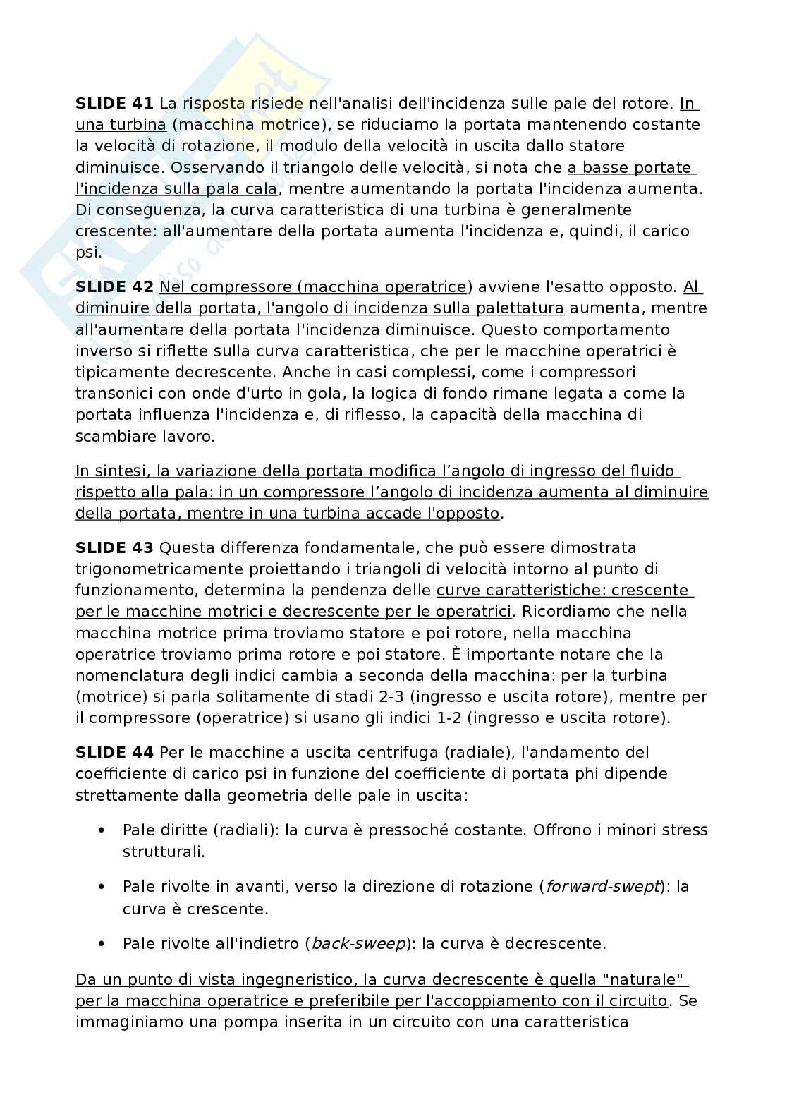 Fluidodinamiche e macchine Pag. 41