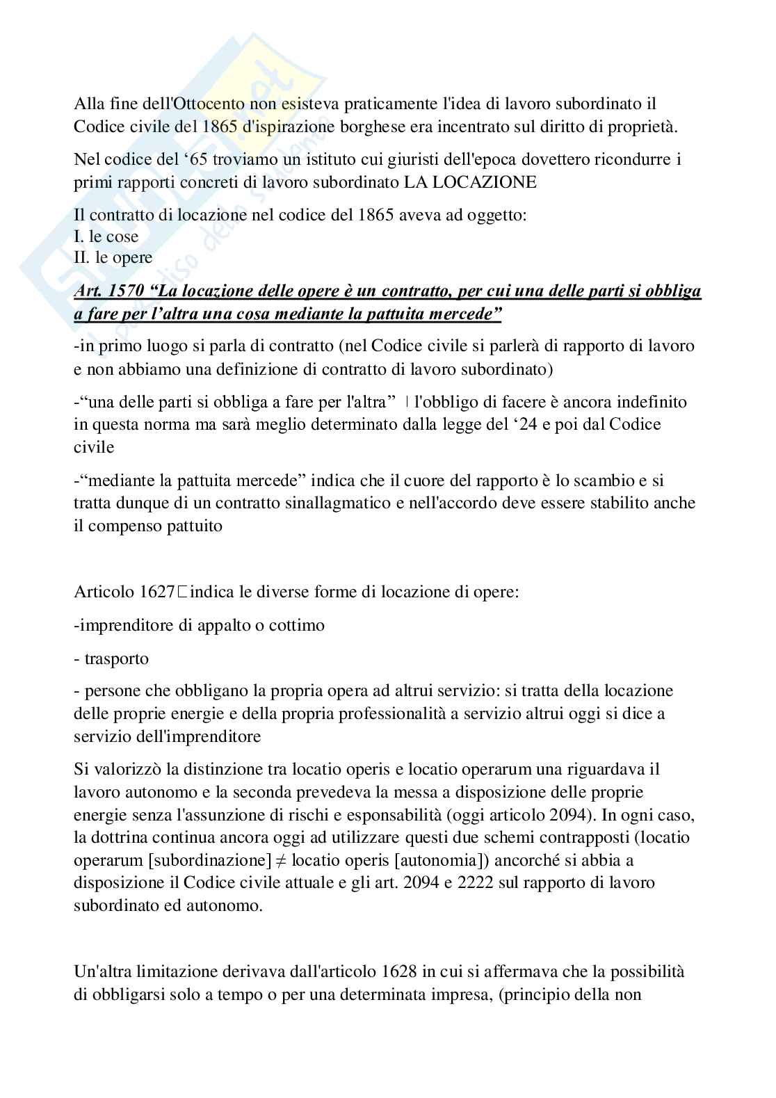 Rapporti di lavoro Pag. 1