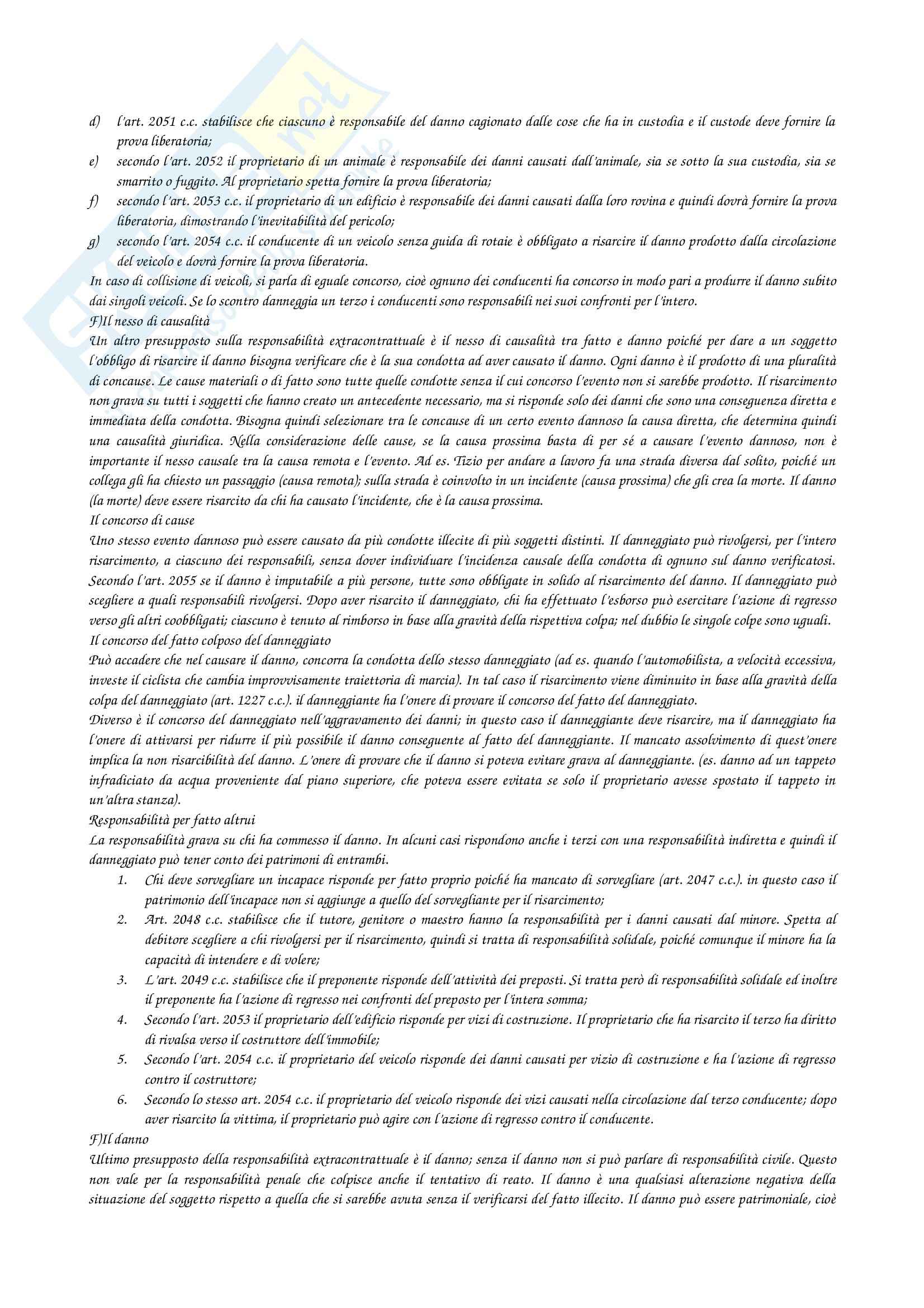Riassunto esame Diritto privato, prof. Troiano, libro consigliato Manuale di diritto privato, Torrente, Schelsinger Pag. 76