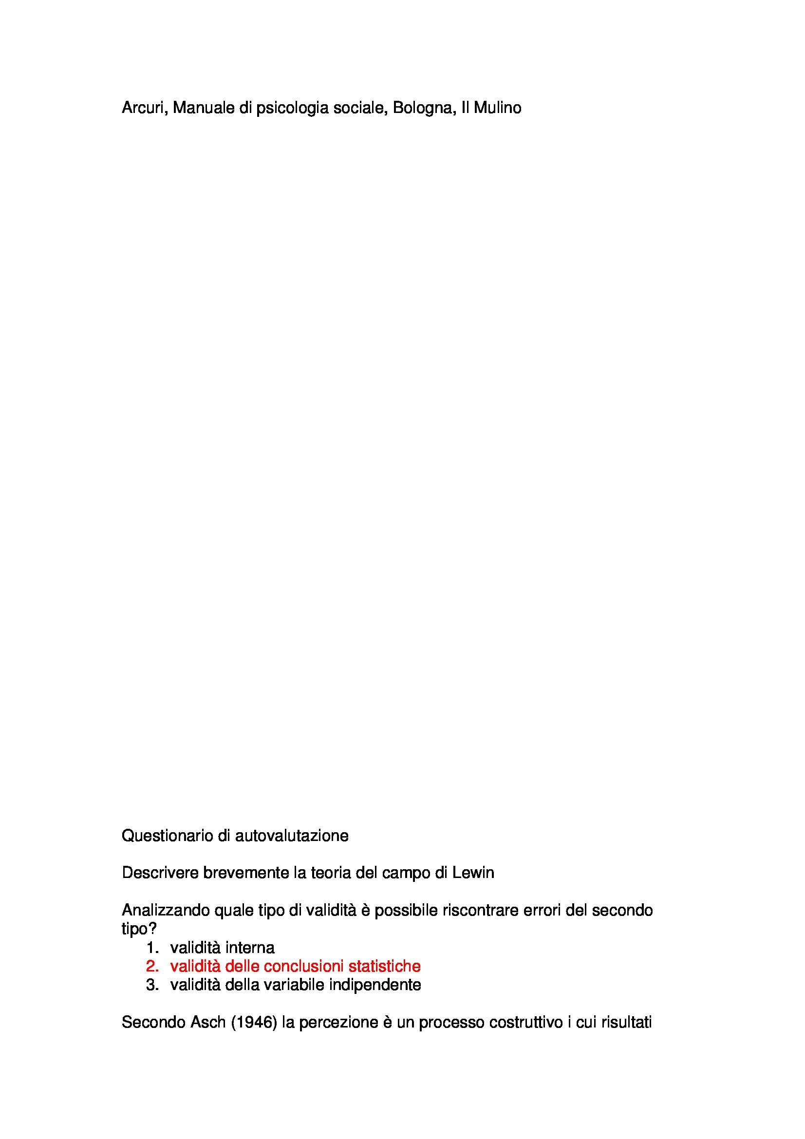 Psicologia sociale - Appunti Pag. 26