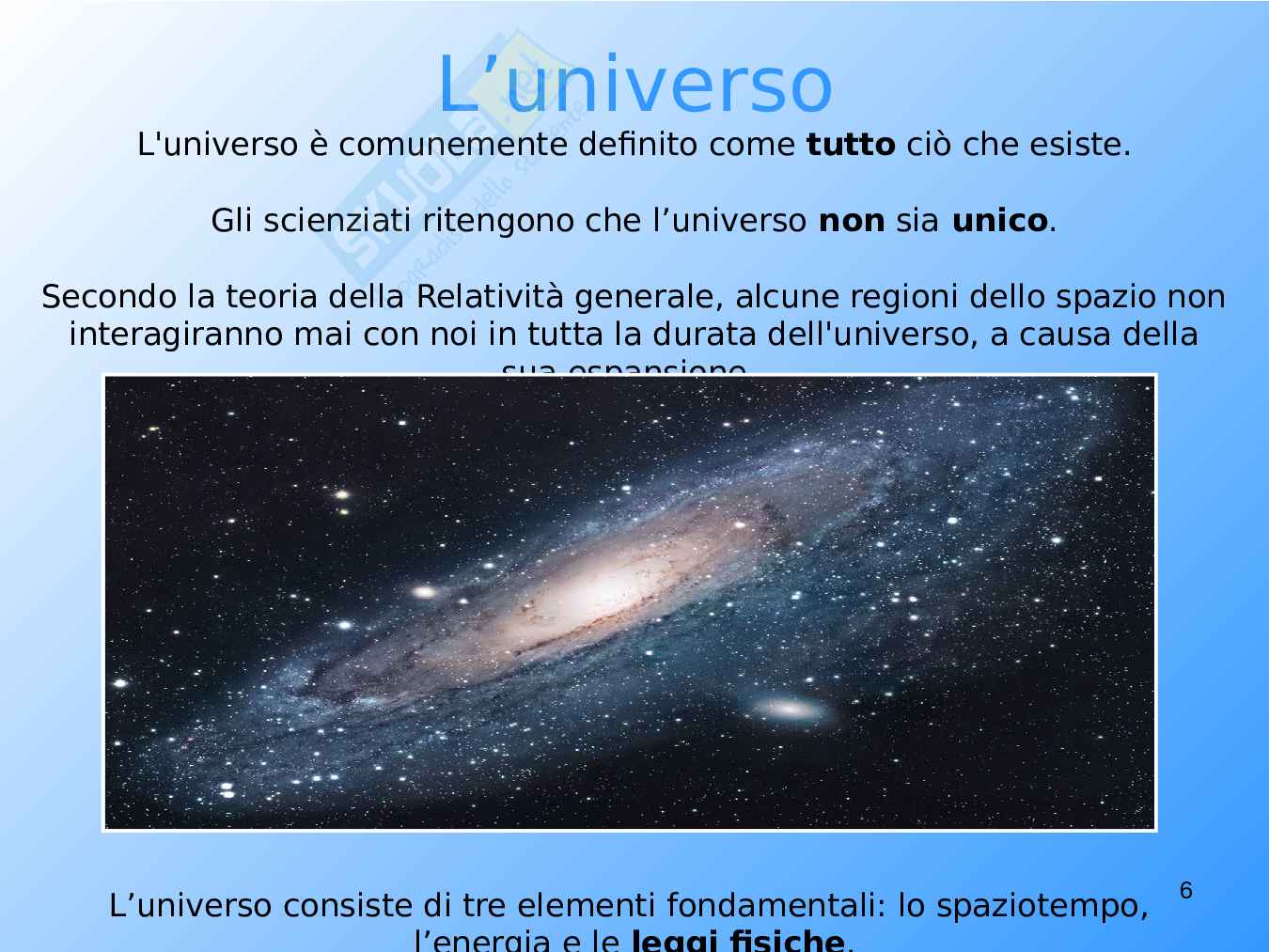 Universo come complessità - Tesina per liceo scientifico Pag. 6