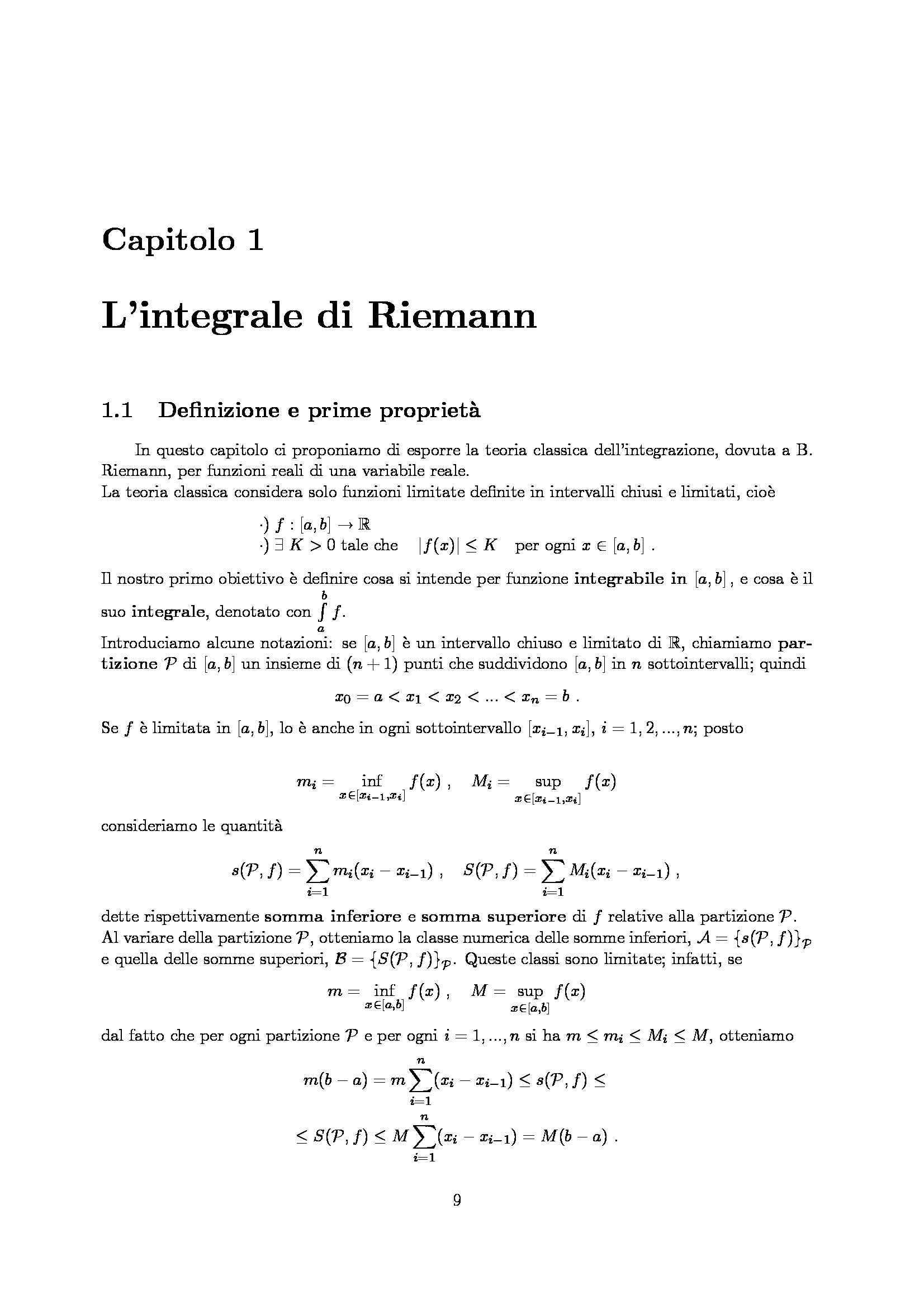 Dispensa Di Matematica Analisi Matematica 2 Dispense