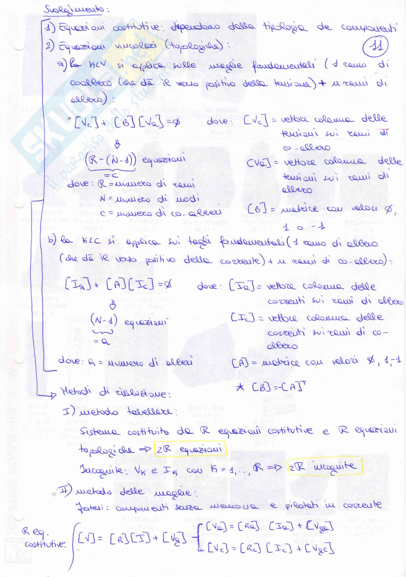 Schemi riassuntivi di Macchine e reti elettriche - parziale 1 Pag. 11