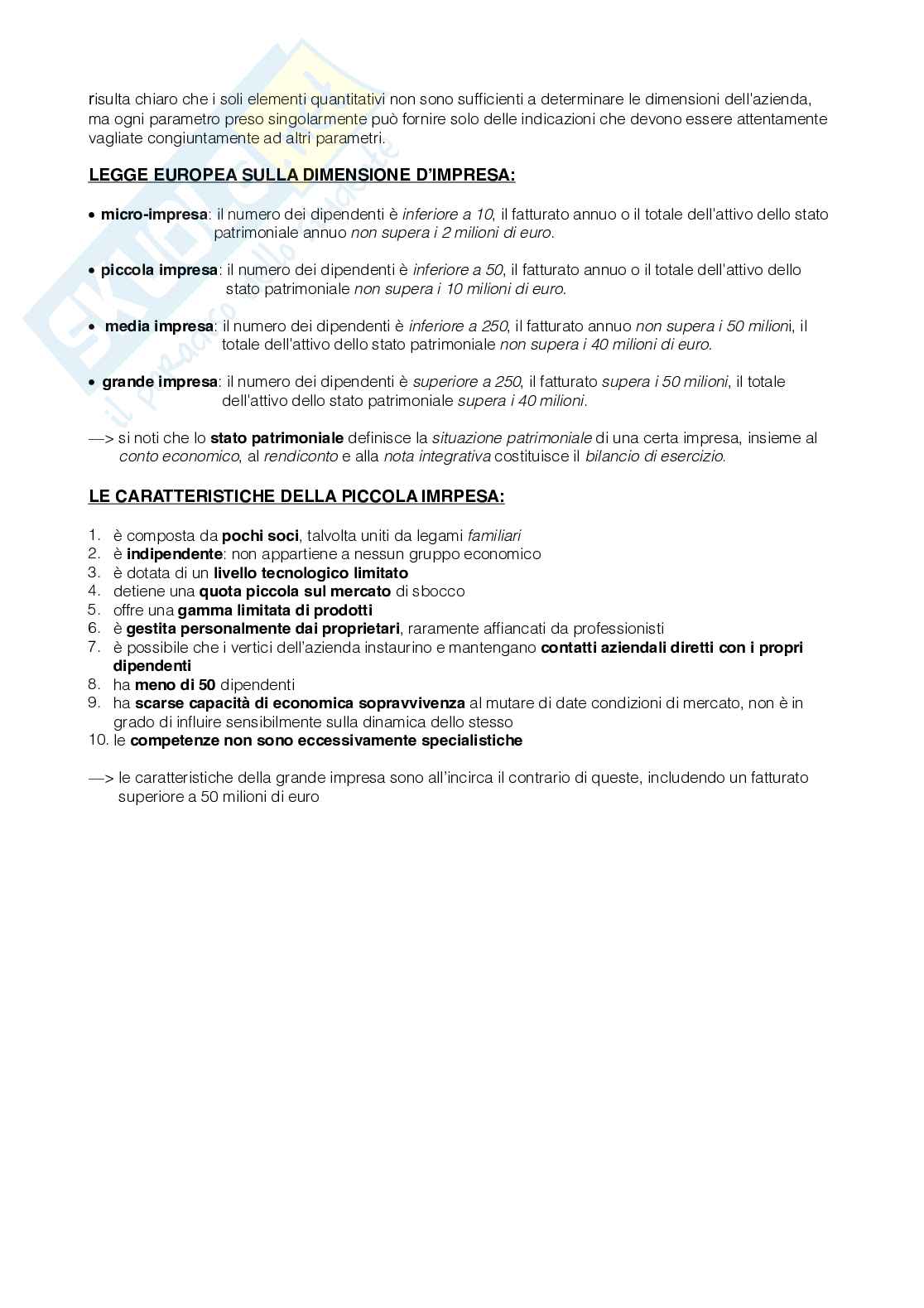 Economia aziendale (parte terza) Pag. 2