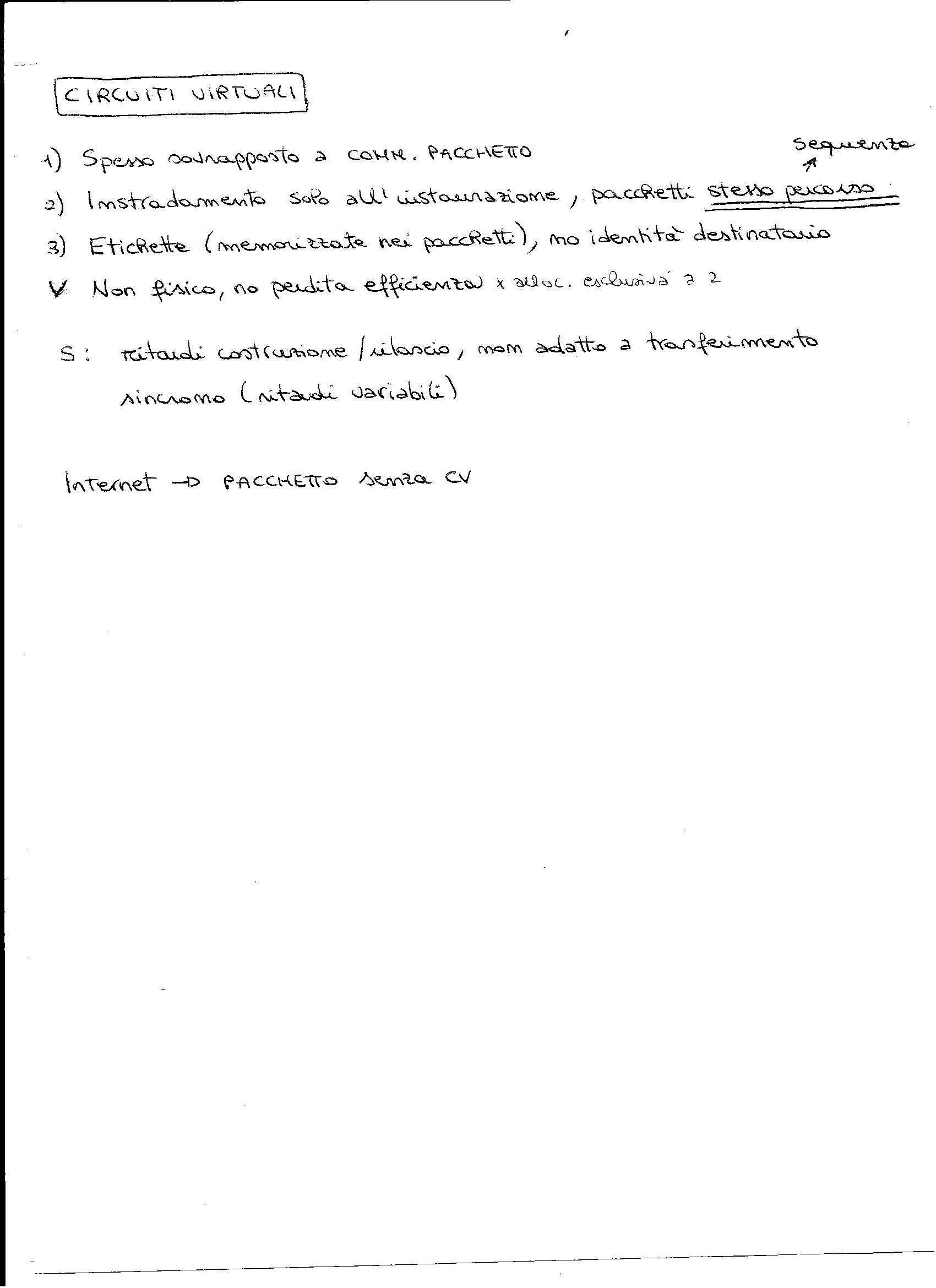 Riassunto esame Introduzione alle Reti Telematiche, prof. Casetti Pag. 2