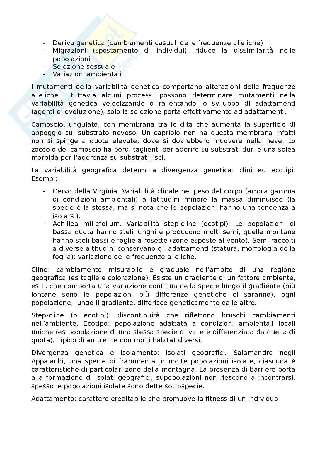 Appunti per esame di Ecologia Pag. 6