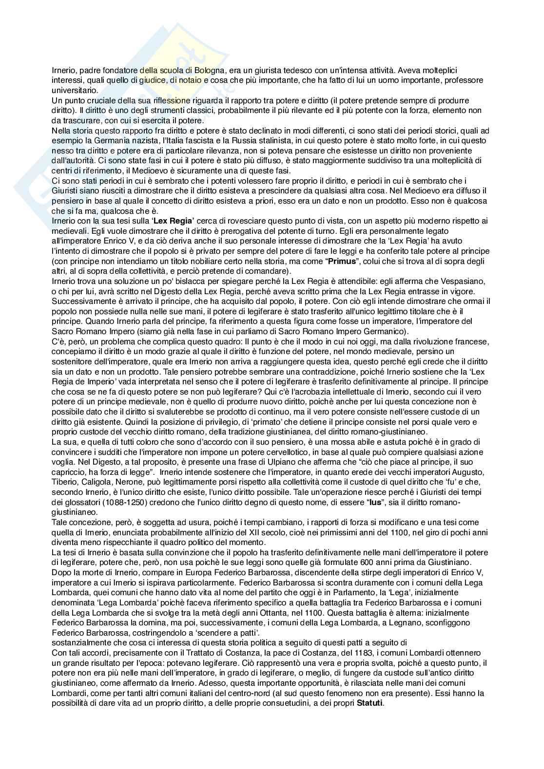 Appunti di storia del diritto medievale e moderno I - prima parte Pag. 41