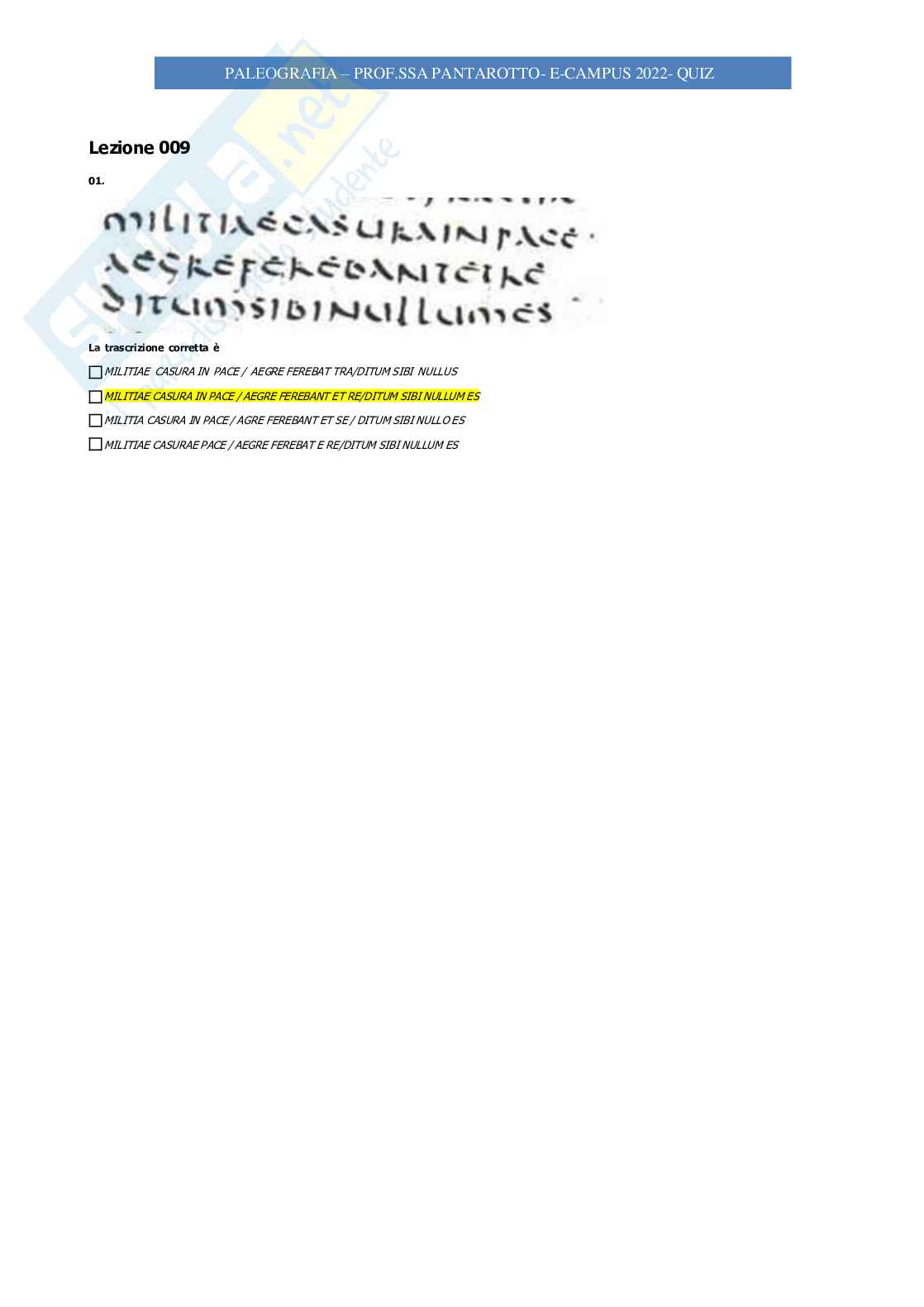 Paleografia Pag. 16