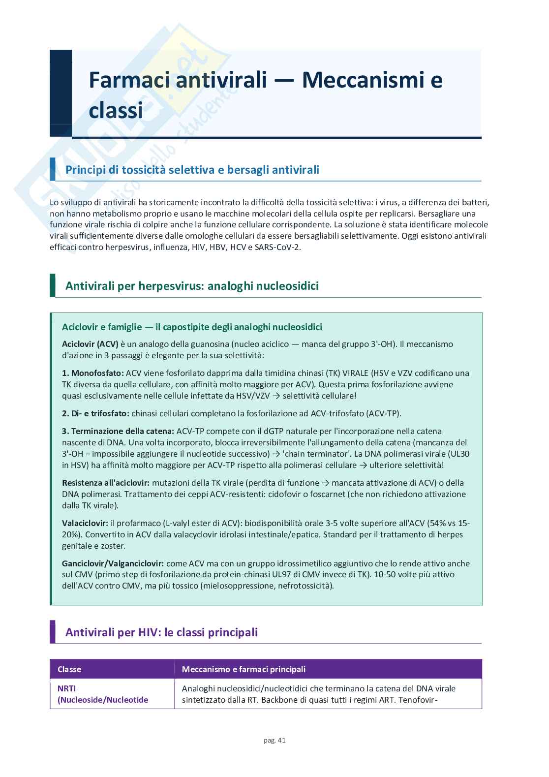 Schemi completi di virologia medica Pag. 41