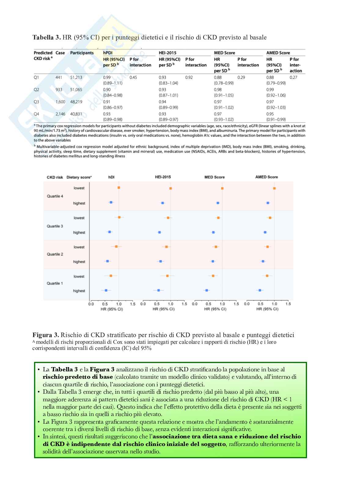 Tesina di Epidemiologia nutrizionale e statistica medica Pag. 11