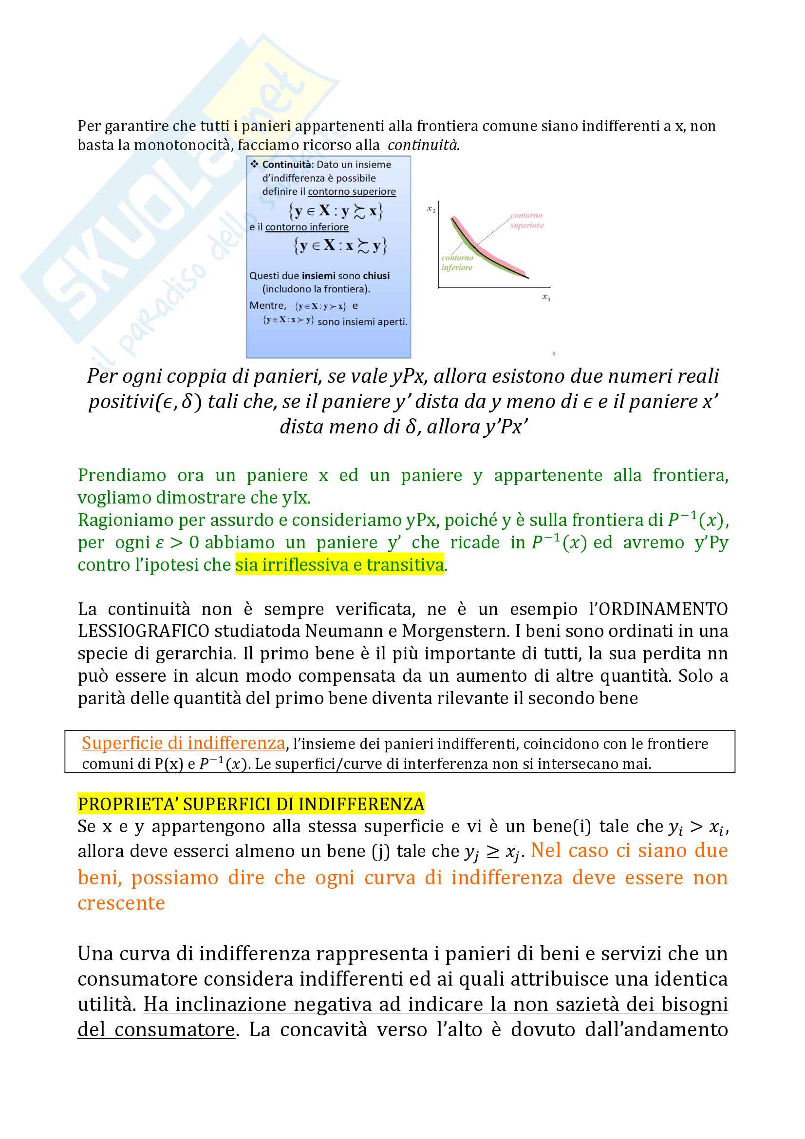 Economia politica I Corso B-C-D Pag. 21