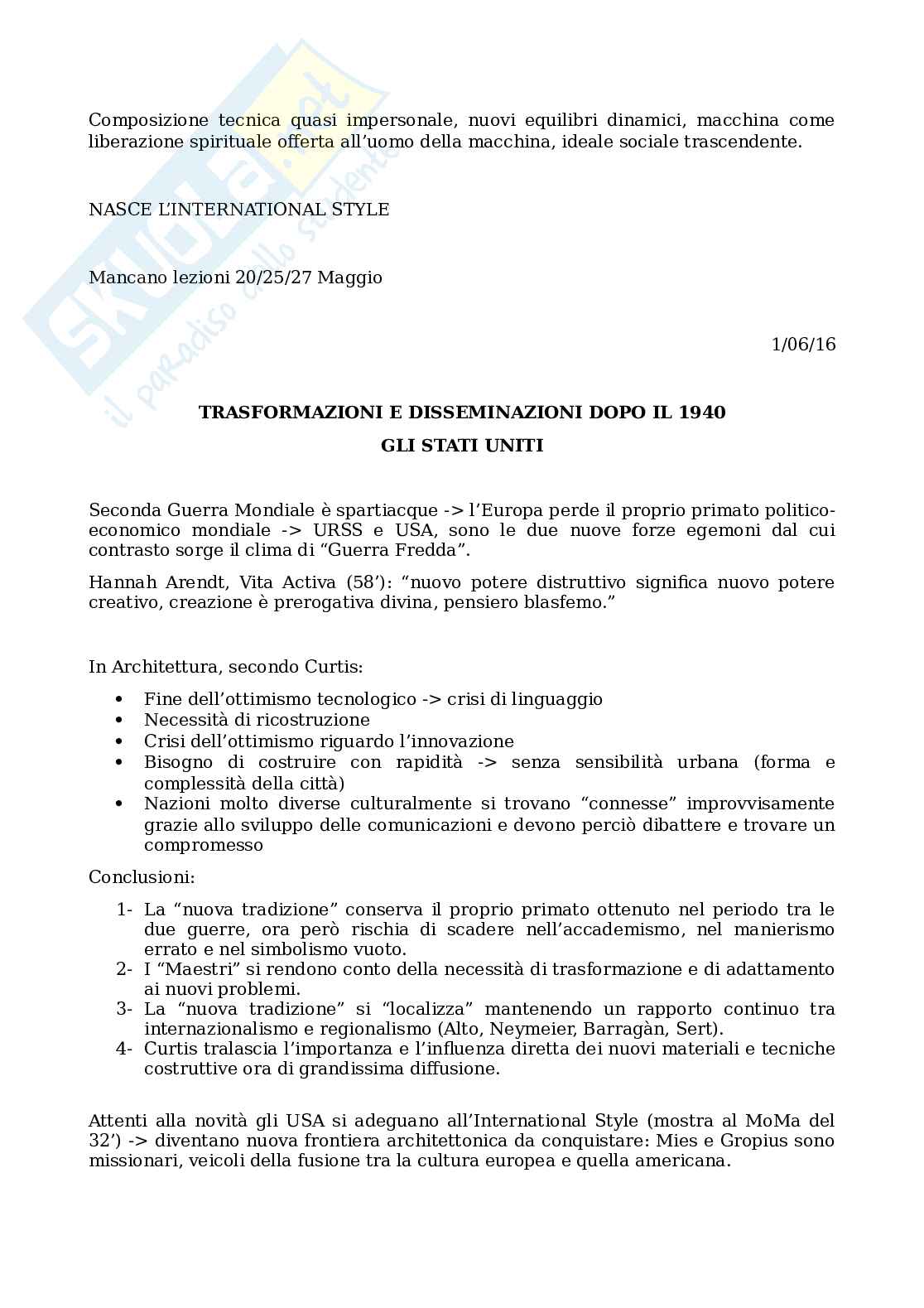 Lezioni di Storia dell'Architettura Moderna e Contemporanea Pag. 21