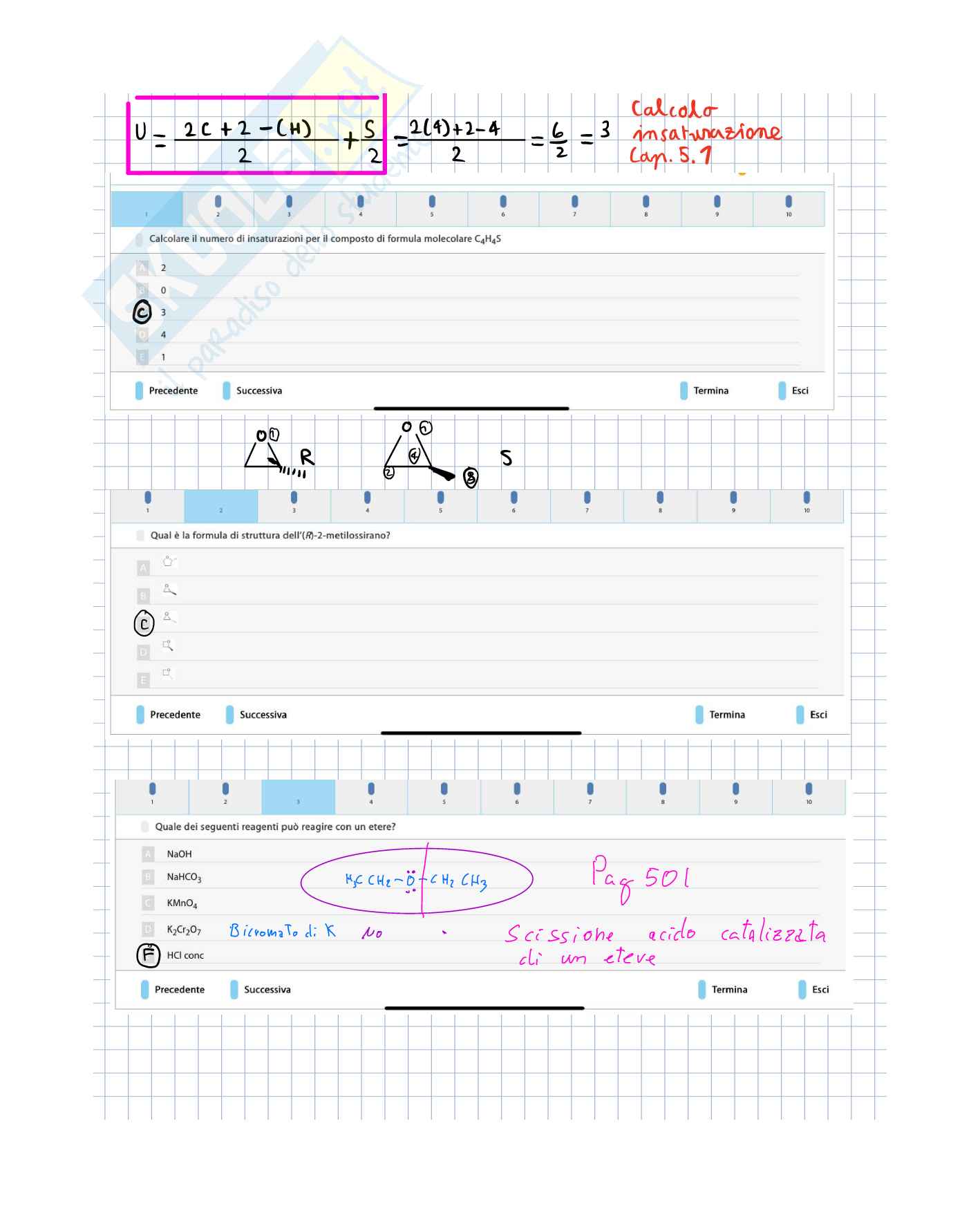 Riassunto esame Chimica organica, Prof. Rastrelli Federico, libro consigliato Chimica organica, Brown Pag. 1