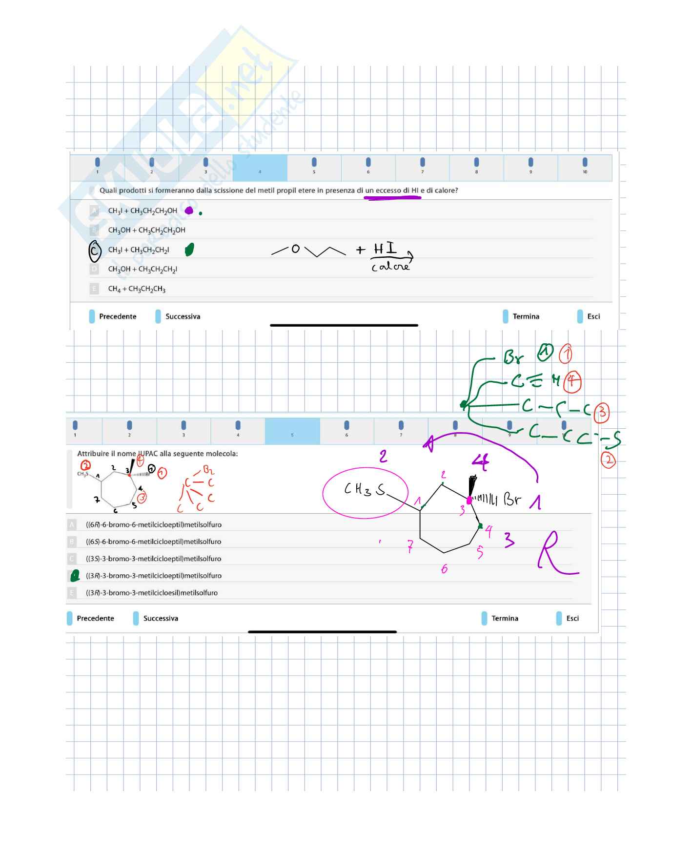 Riassunto esame Chimica organica, Prof. Rastrelli Federico, libro consigliato Chimica organica, Brown Pag. 2