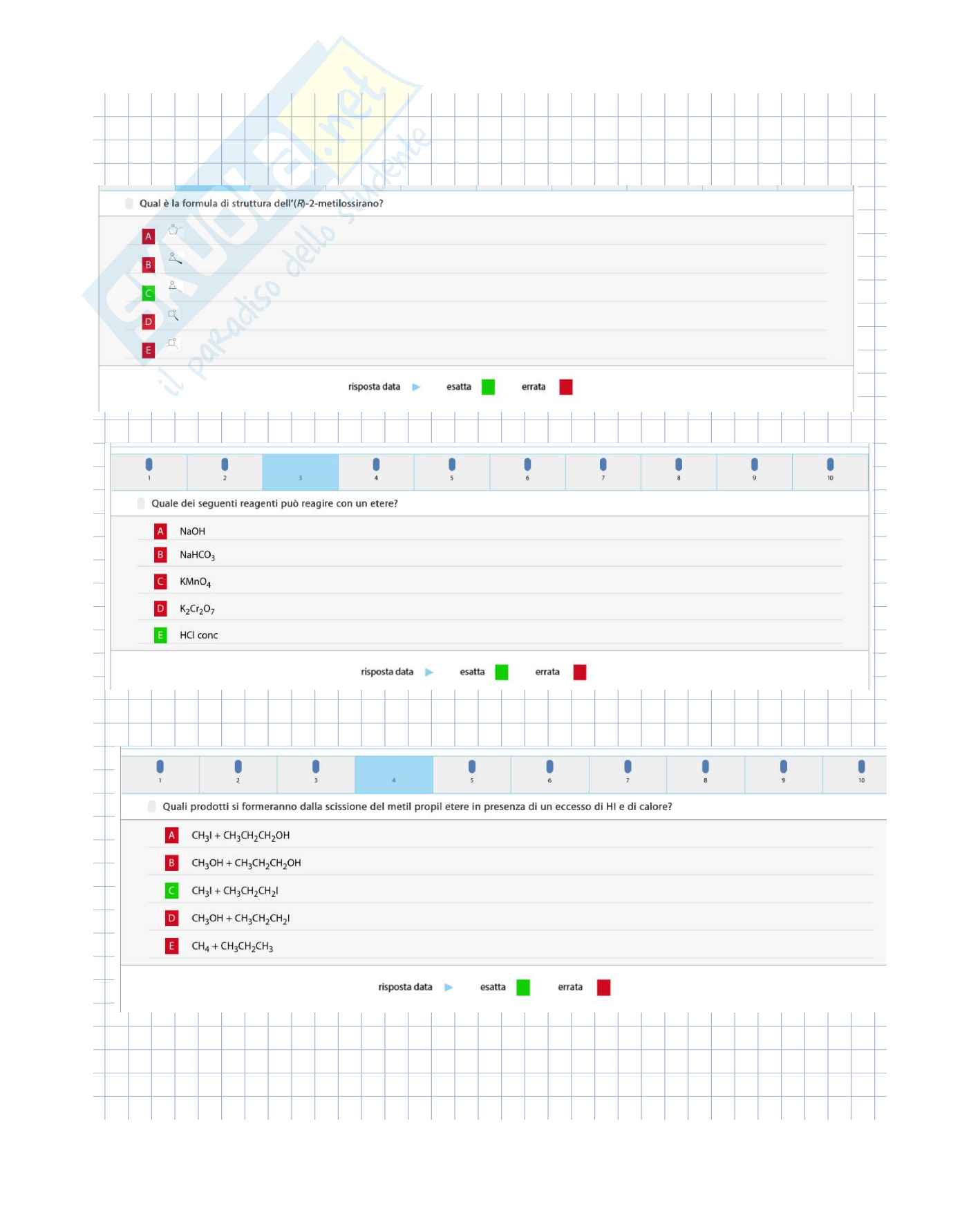 Riassunto esame Chimica organica, Prof. Rastrelli Federico, libro consigliato Chimica organica, Brown Pag. 6
