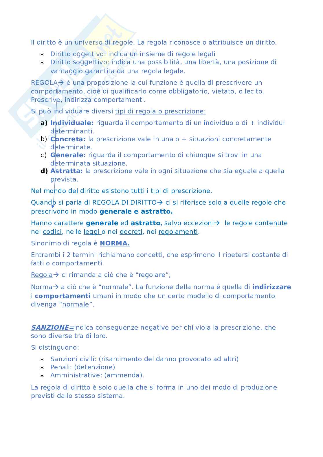 Diritto privato Pag. 1