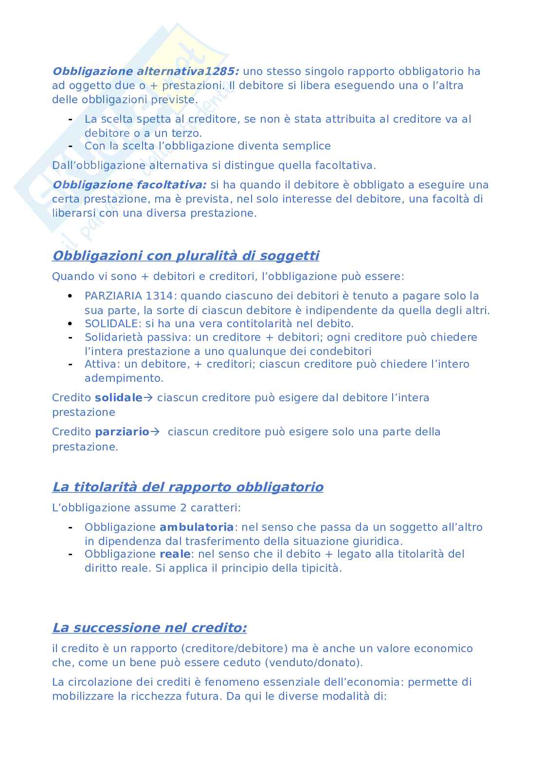 Diritto privato Pag. 61