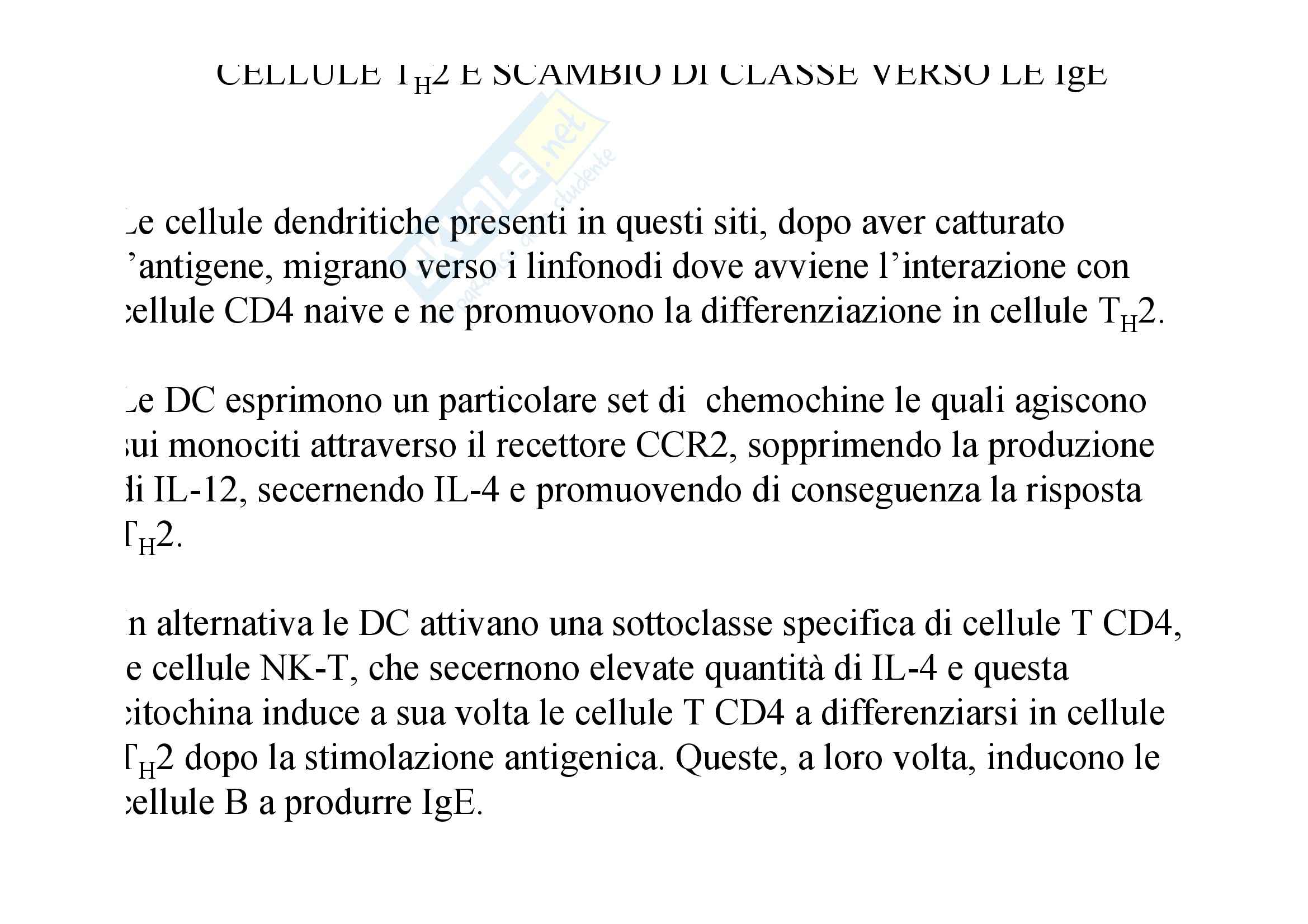Immunologia - ipersensibilità e allergie Pag. 16