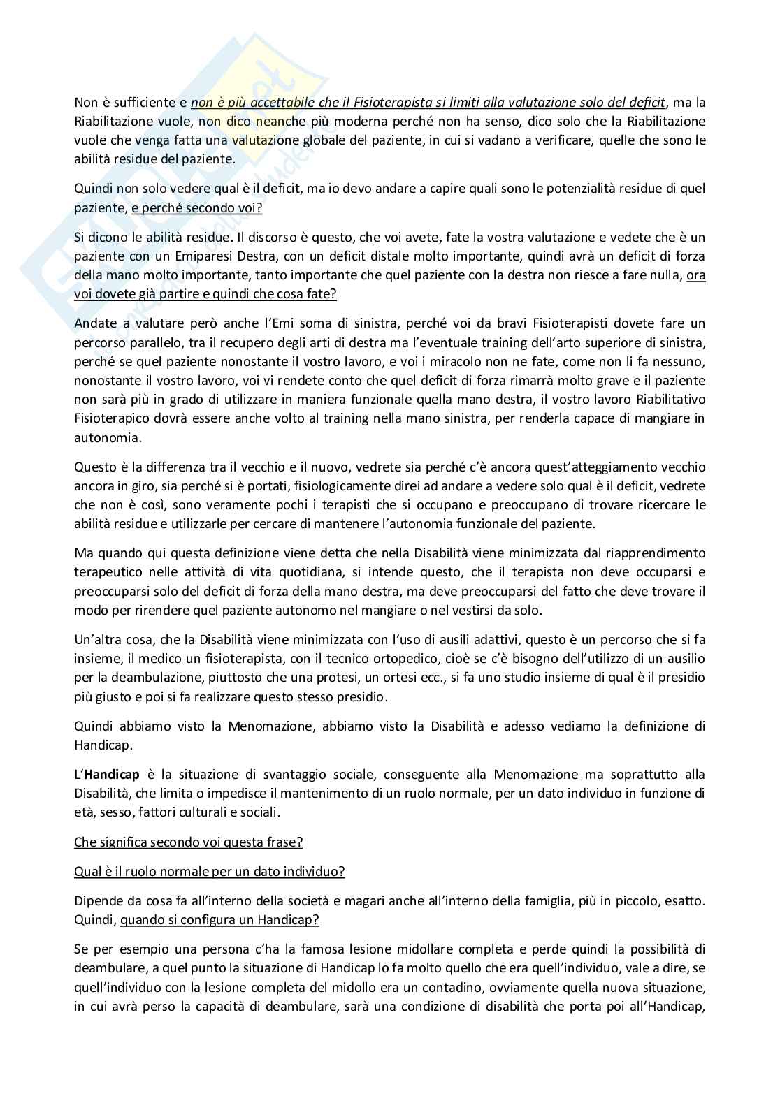 Principi di medicina fisica e riabilitativa I   Pag. 11