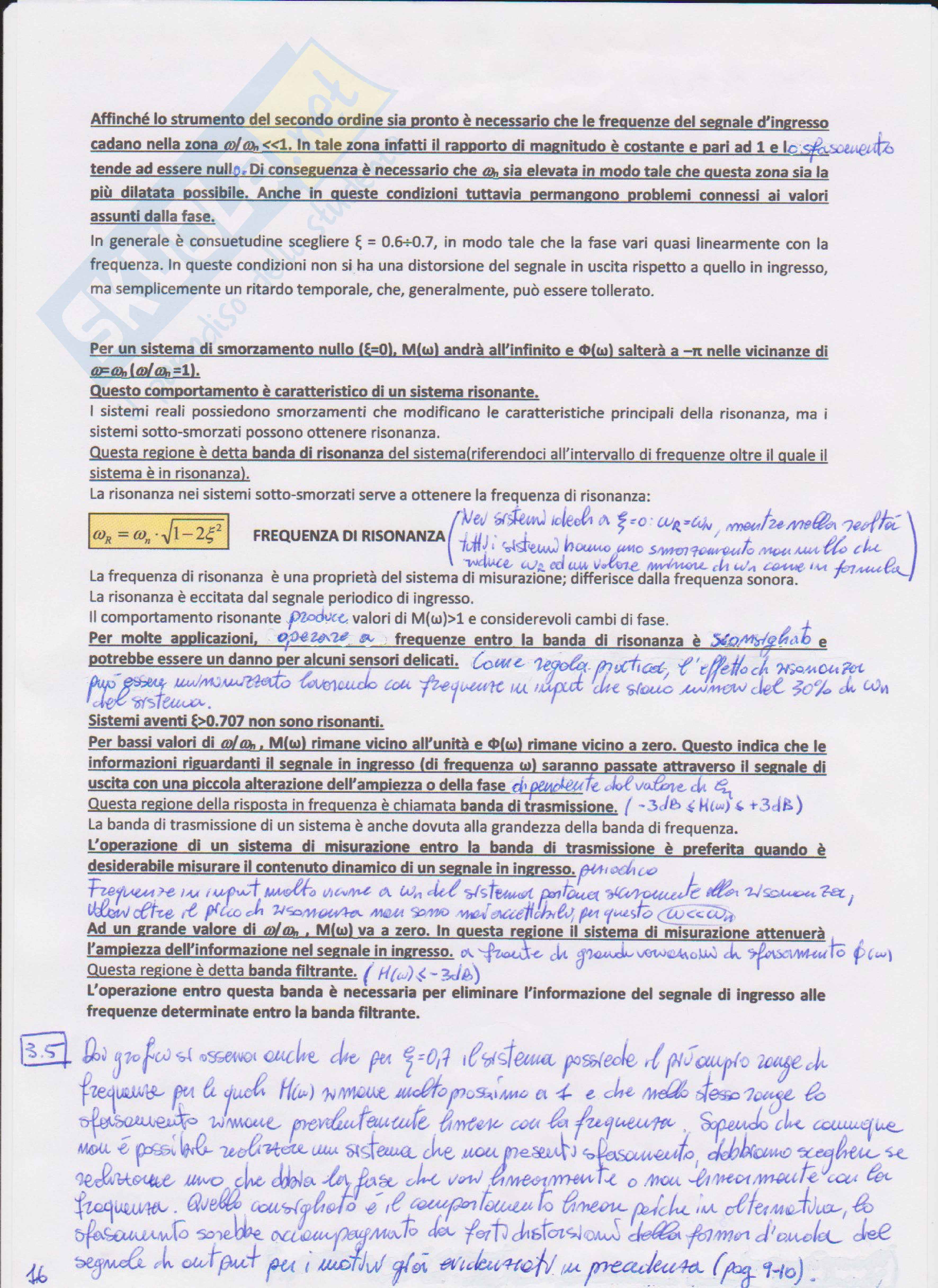 Appunti di Misure meccaniche e termiche Pag. 16