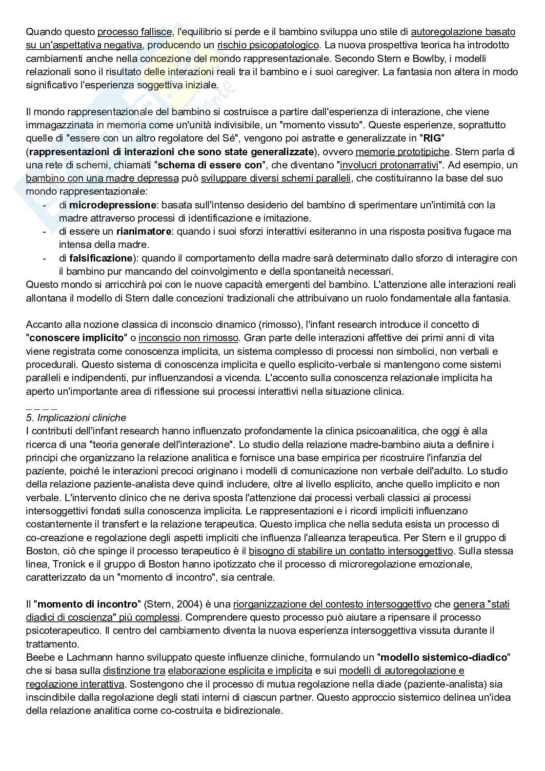 Riassunto esame Psicologia dinamica, Prof. Sideli Lucia, libro consigliato Psicologia dinamica, De Coro, A. & Ortu  Pag. 71