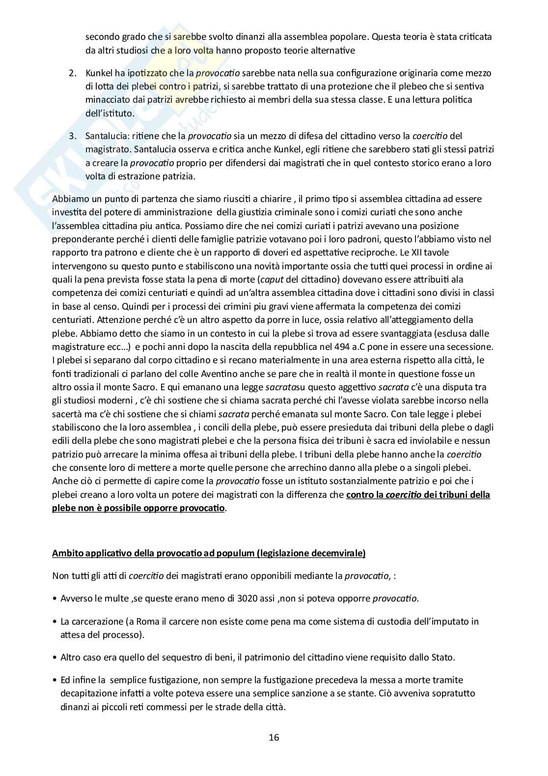 Storia del diritto romano  Pag. 16