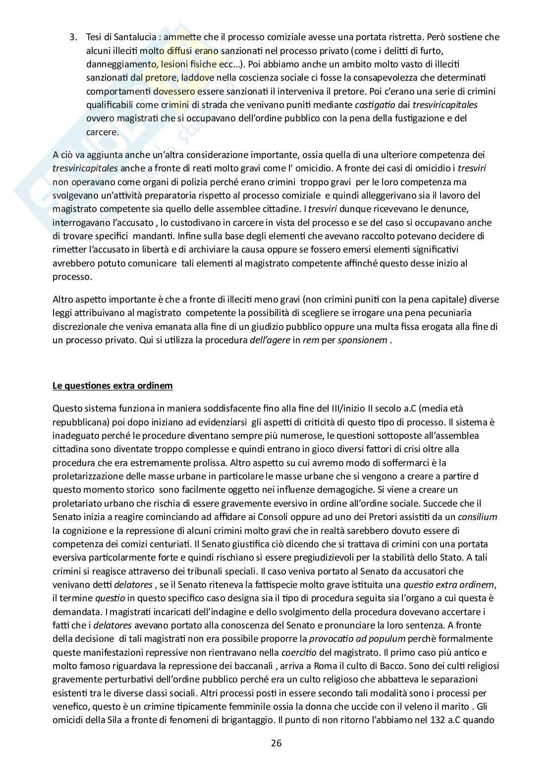 Storia del diritto romano  Pag. 26