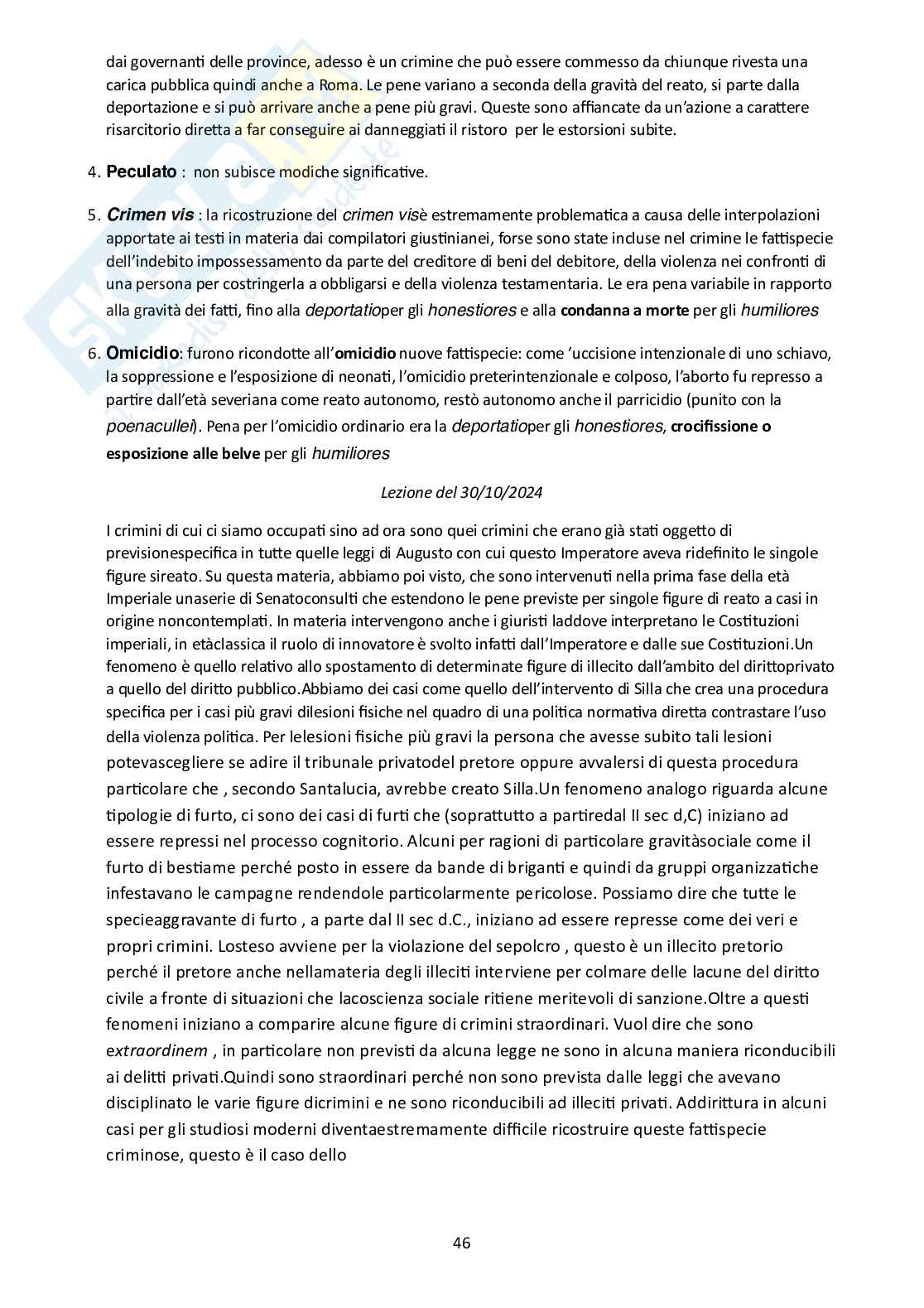 Storia del diritto romano  Pag. 46