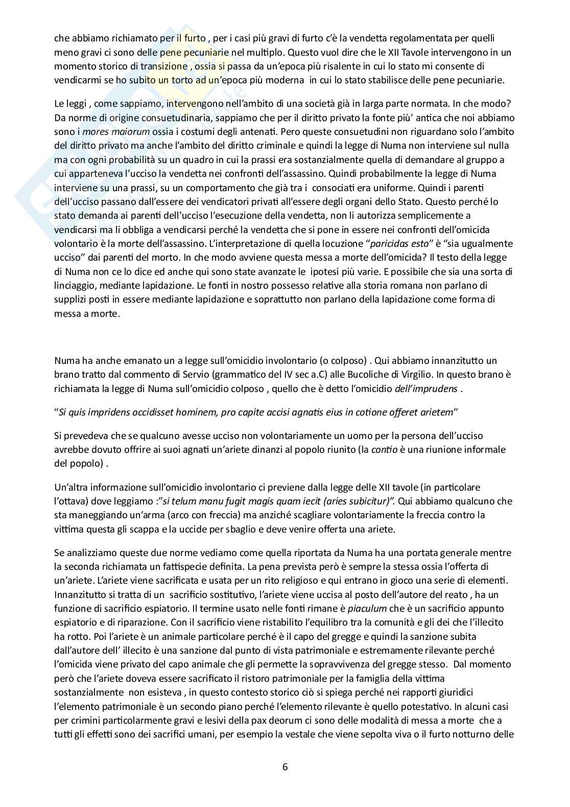 Storia del diritto romano  Pag. 6