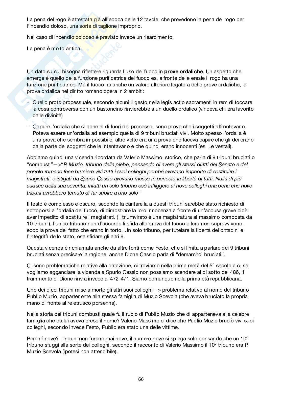 Storia del diritto romano  Pag. 66