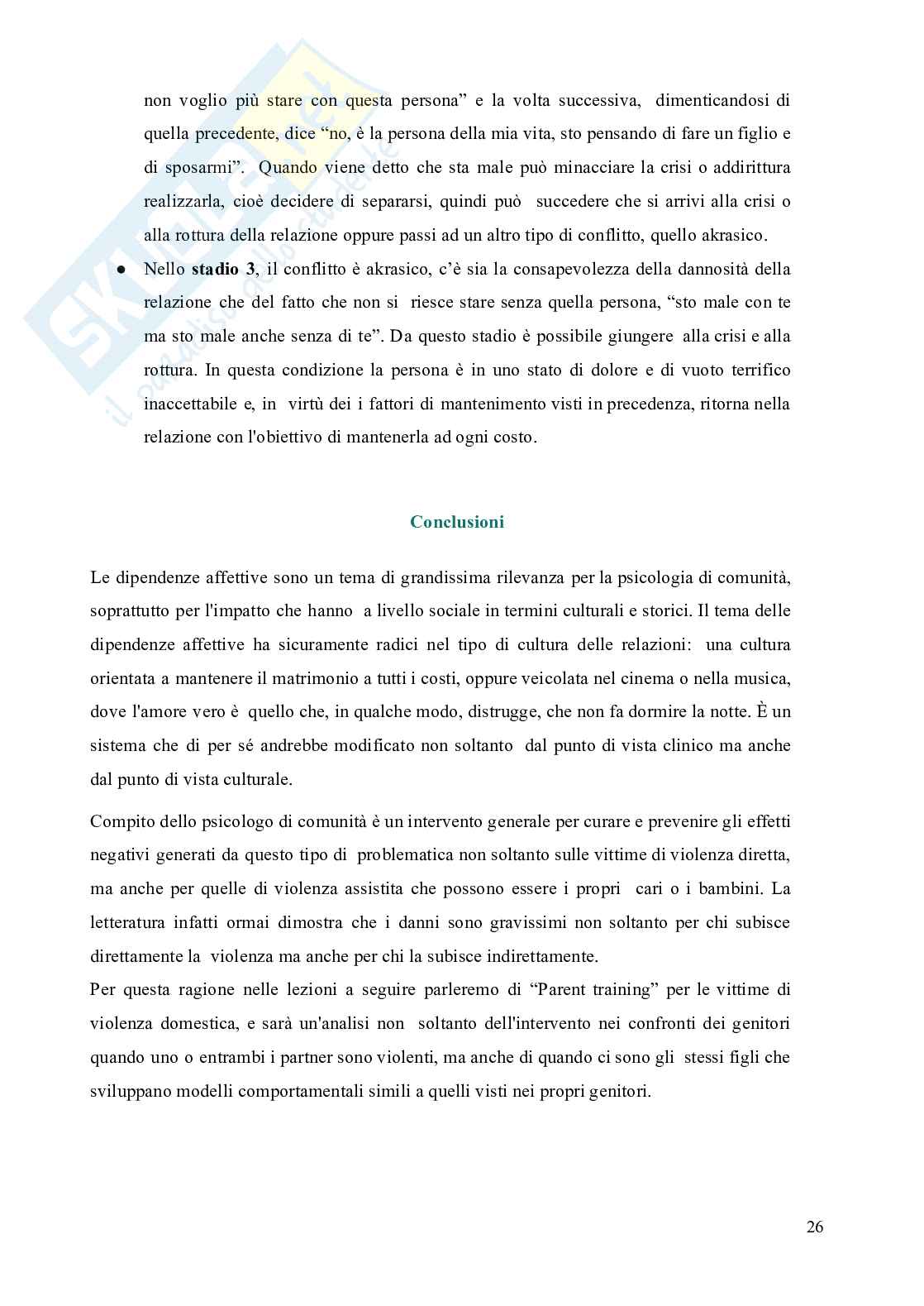 Estratto appunti Modelli teorici e operativi della psicologia di comunità Pag. 26