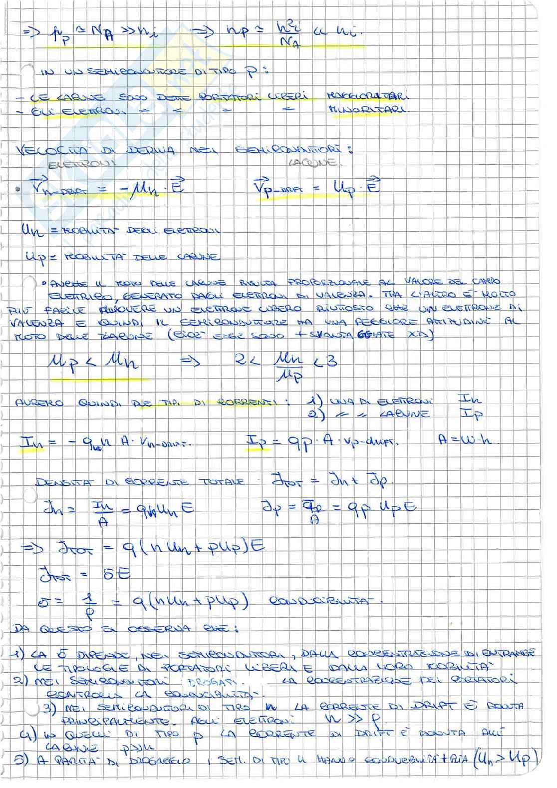 Appunti di Elettronica generale - Parte IV Pag. 2