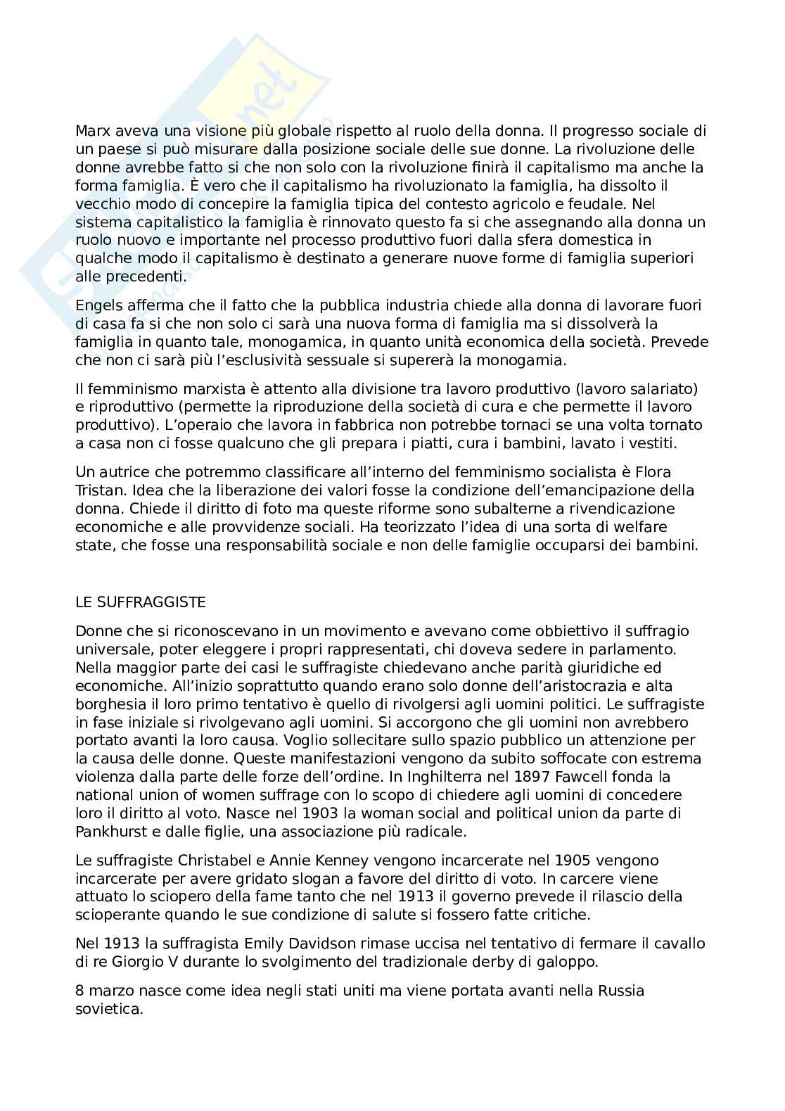 Appunti Sociologia della famiglia e delle differenze di genere Pag. 36