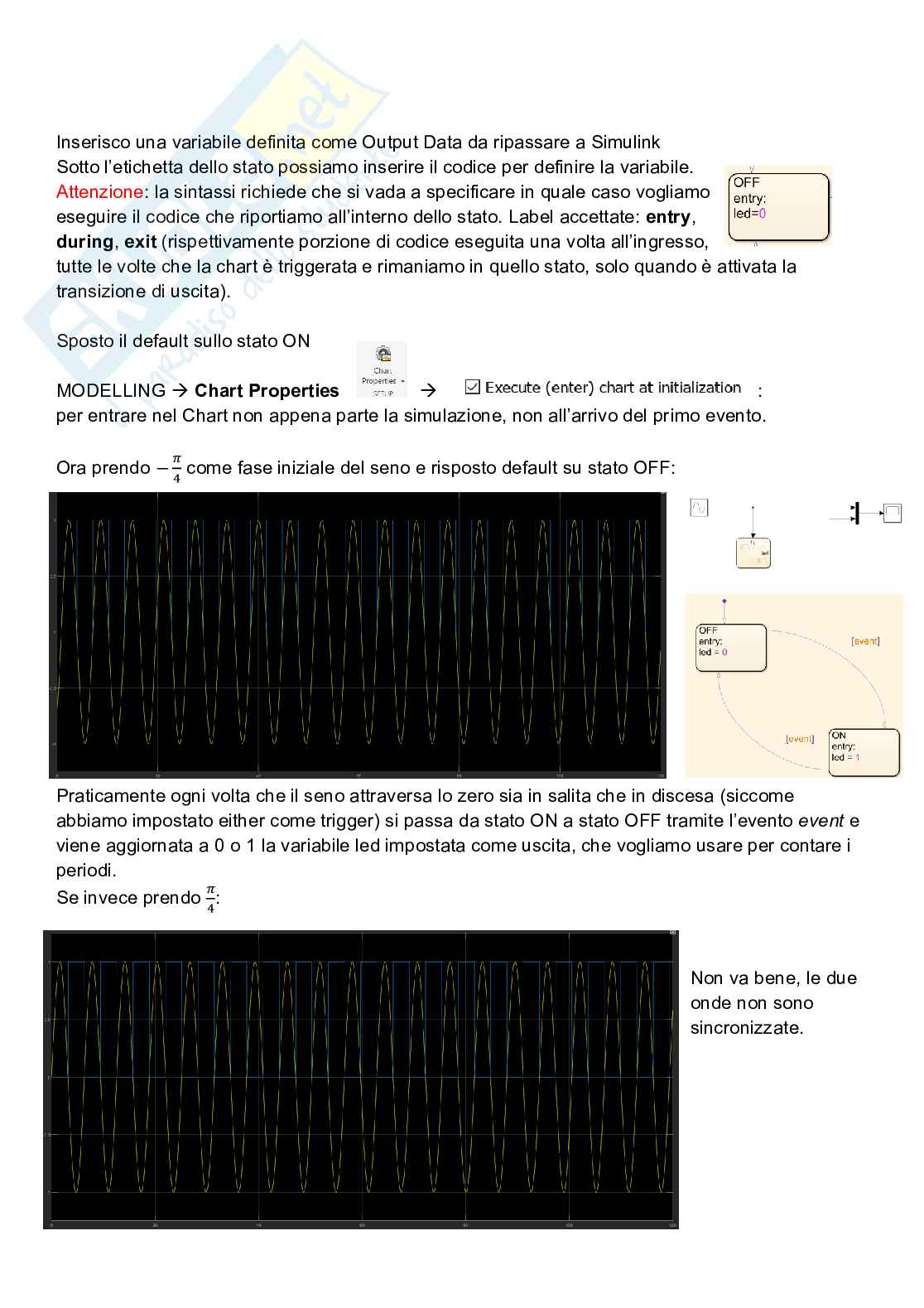 Appunti e schemi Matlab spiegati Laboratorio di automatica Pag. 51