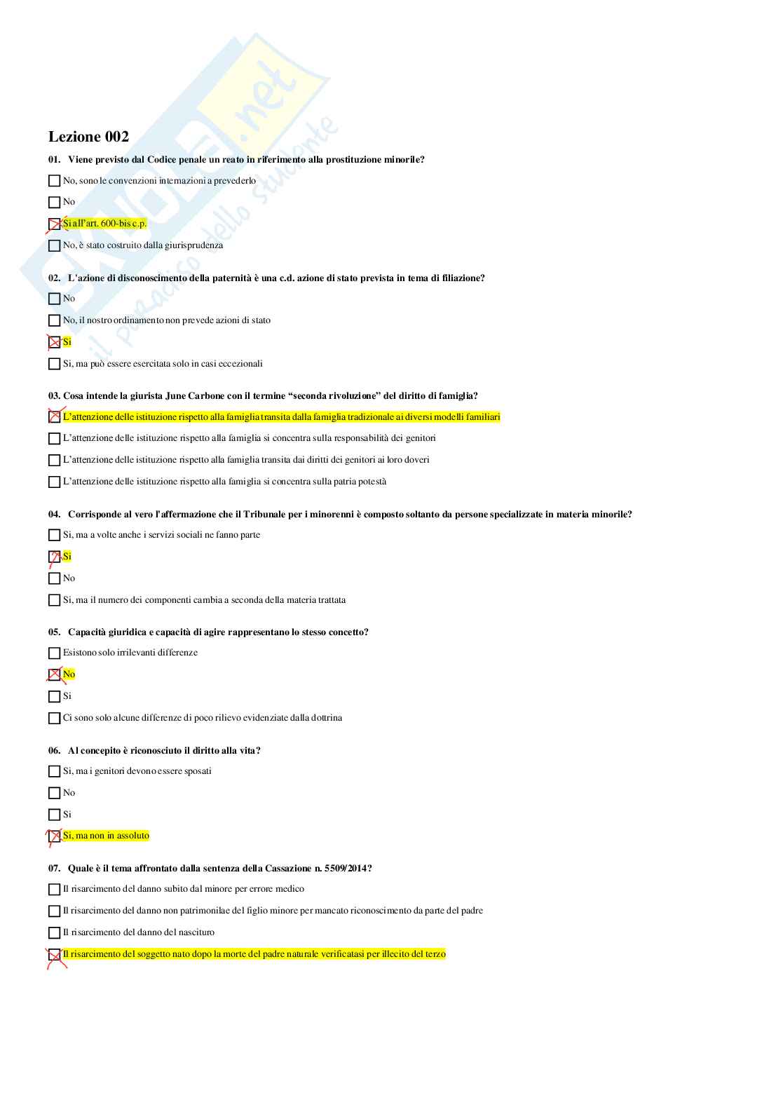 Paniere Diritto minorile Pag. 11