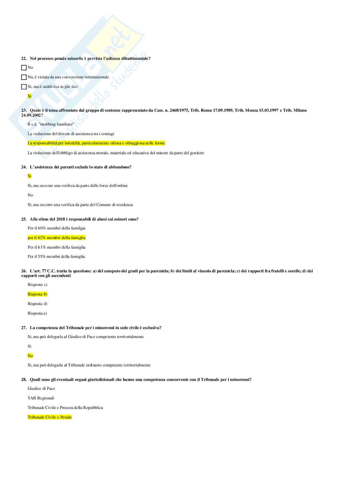 Paniere Diritto minorile Pag. 6