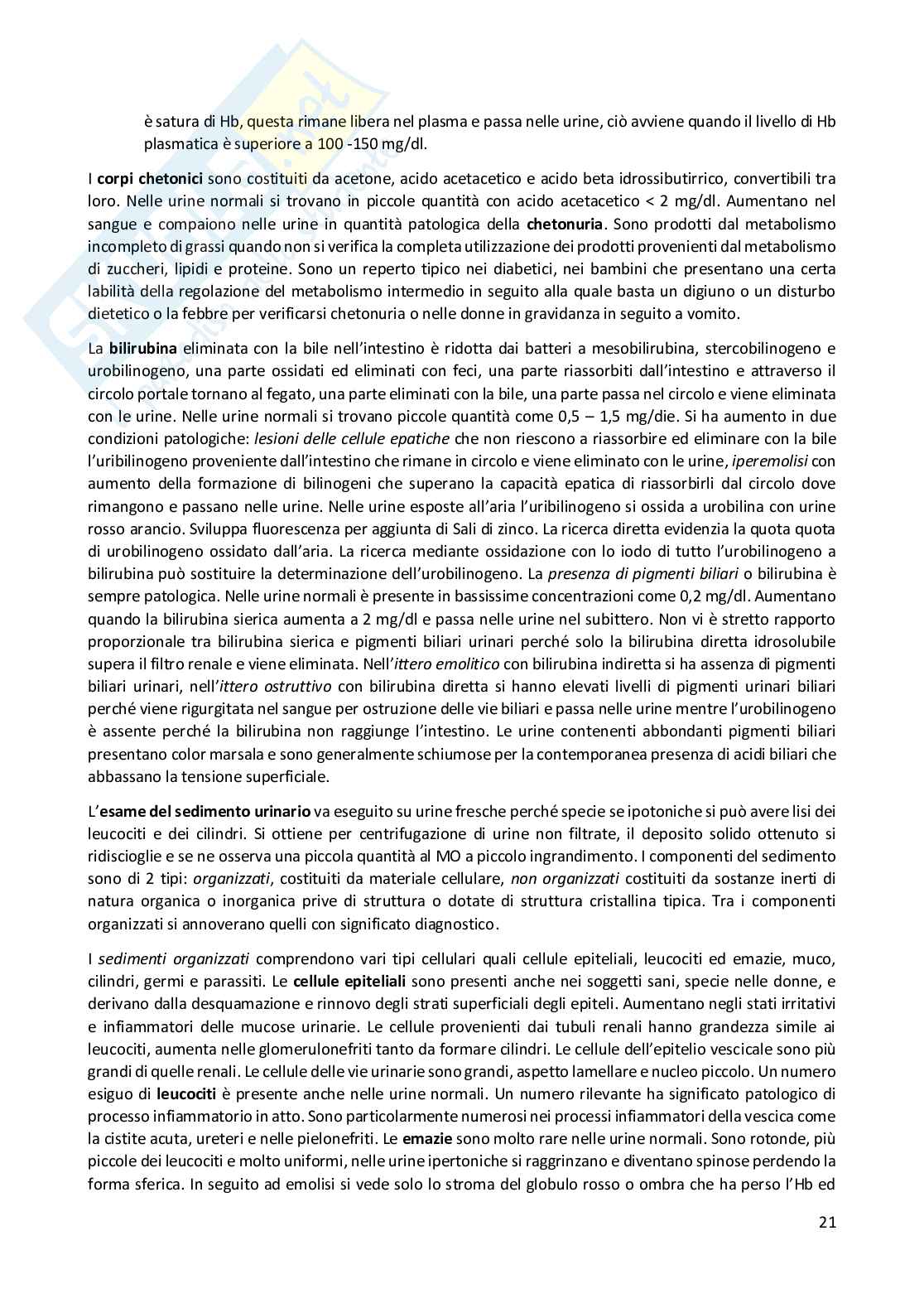 Patologia clinica  Pag. 21