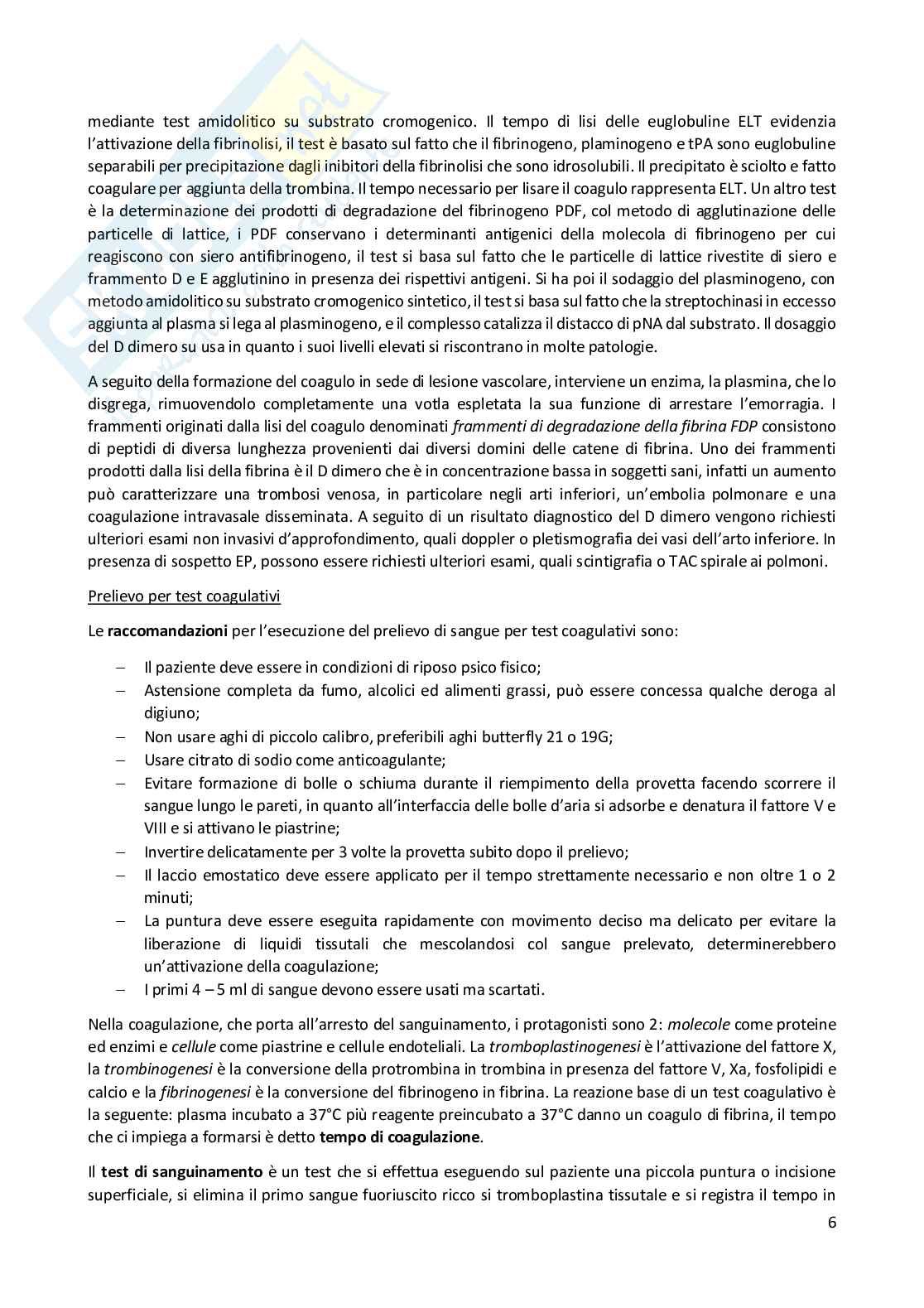 Patologia clinica  Pag. 6