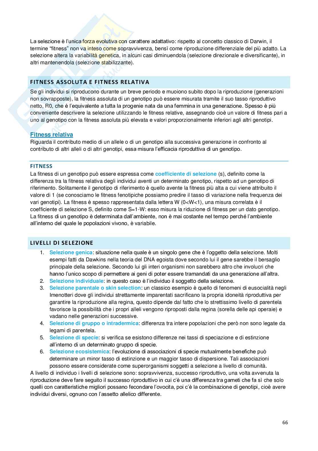 Appunti sulla genetica Pag. 66
