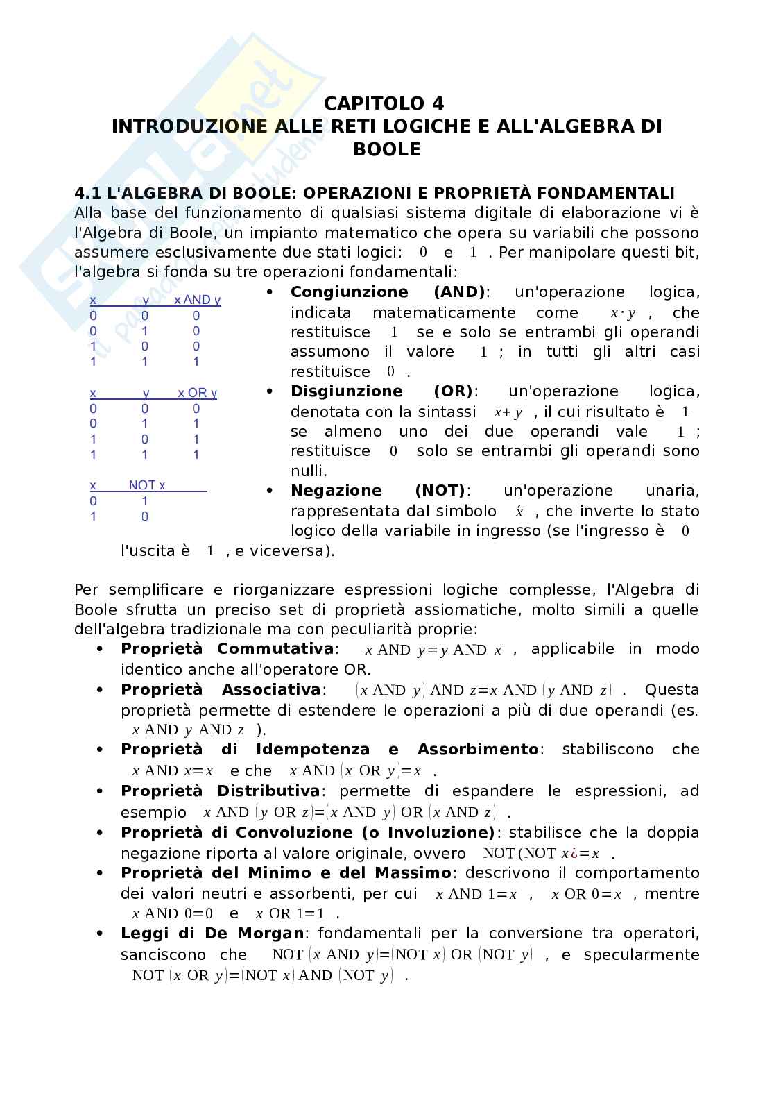 Appunti di Architettura dei sistemi a microprocessore Pag. 31