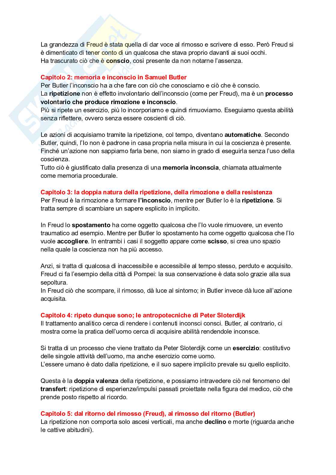 Riassunto esame Psicologia dell’arte, Prof. Giudici Lorella, libro consigliato Interpretazione dei sogni , Freud Pag. 11