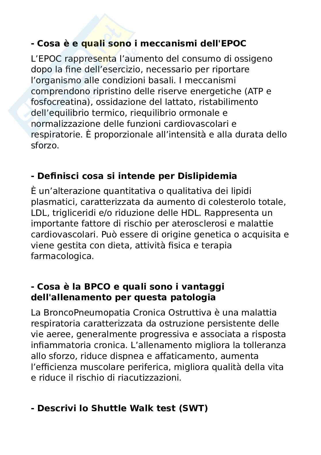 Paniere completo Medicina dello sport  Pag. 31