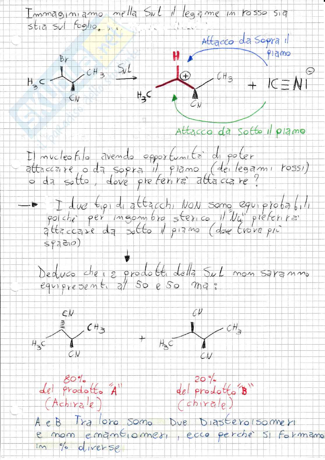 Esercizi per esame Chimica organica commentati e risolti Pag. 6