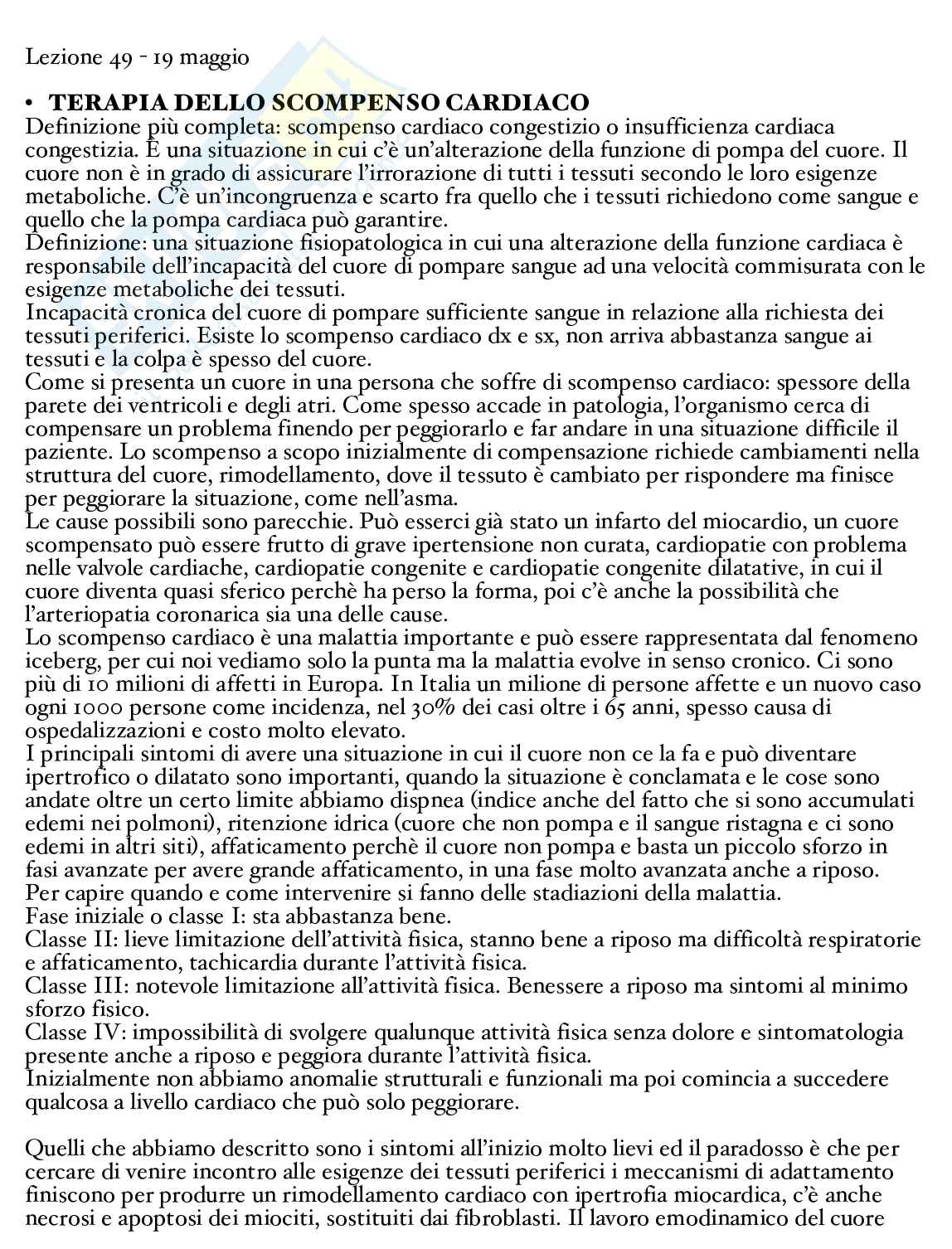 Farmaci per il cuore Pag. 1