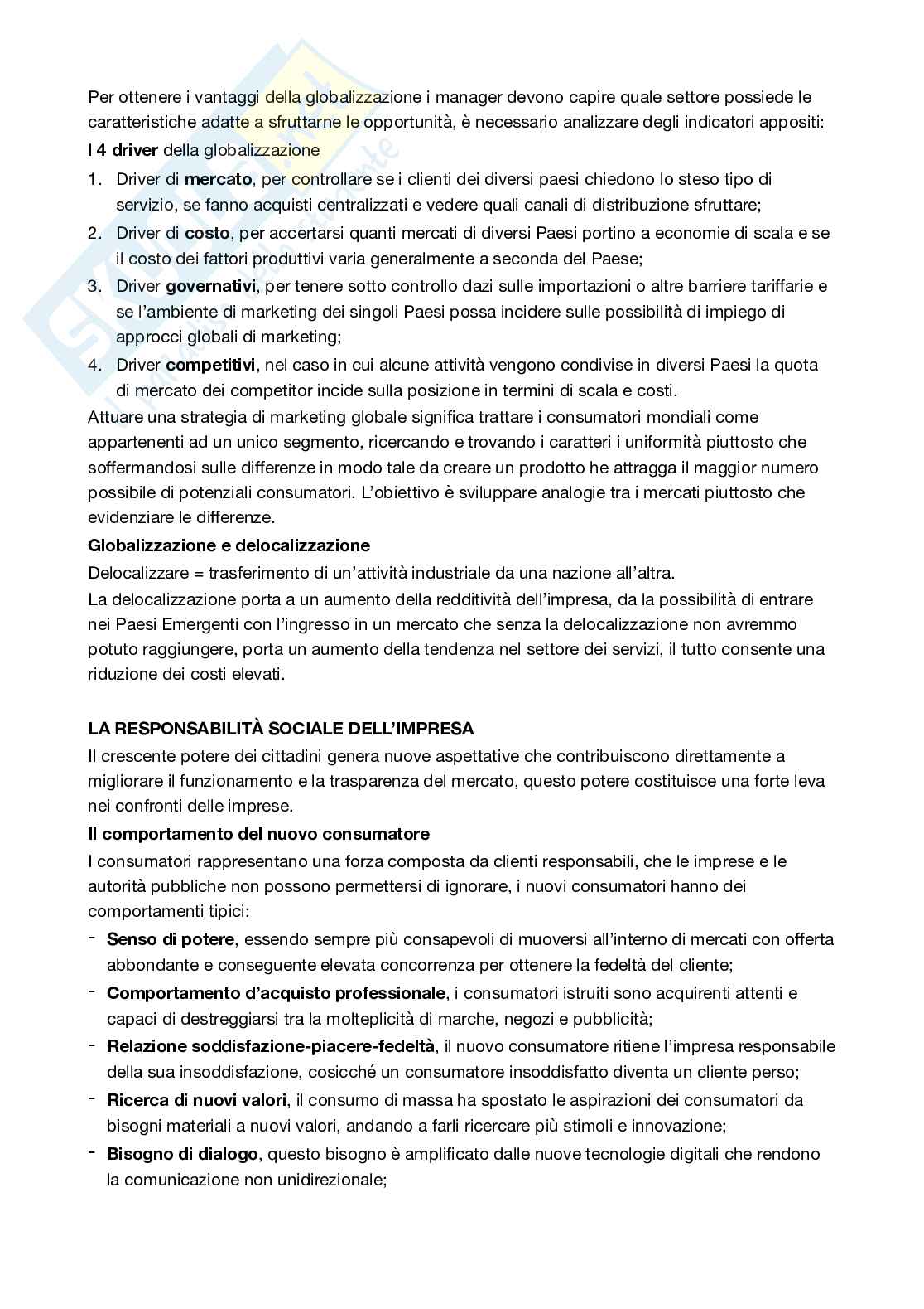 Appunti di Marketing strategico Pag. 16