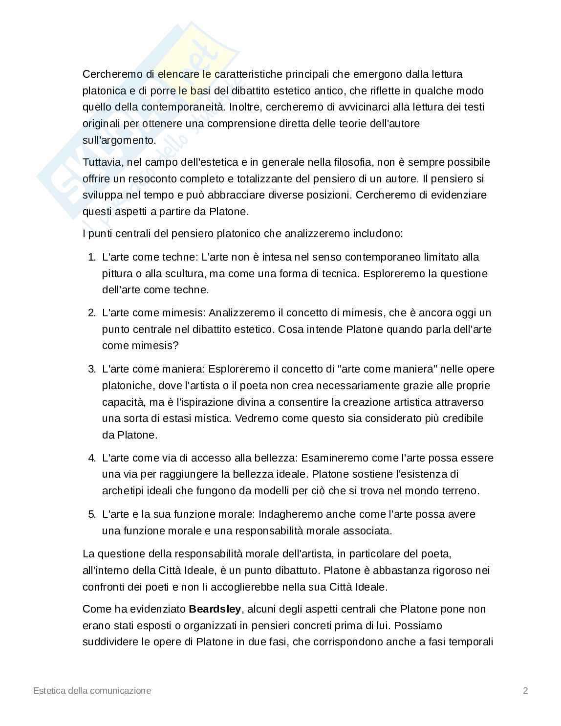 Estetica della comunicazione   Pag. 2