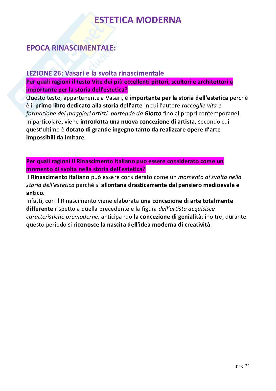 Paniere Estetica della comunicazione - Risposte aperte - aggiornato (2026) Pag. 21